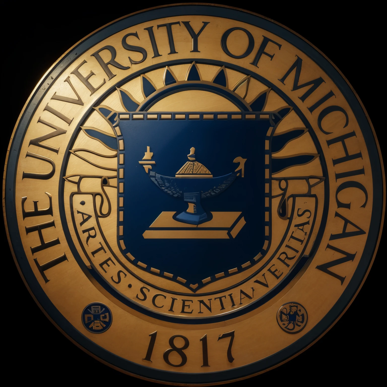 the university of michigan seal, michigan, university, academic, by Scott M. Fischer, universal, iu, u, jon macnair, scientist, it, michael, round logo, emblem, scott m fischer, scientific, mathematical, restored, matt wisniewski, news photo, mcu, by Robert Medley, by Murray Tinkelman, mutt, 2012