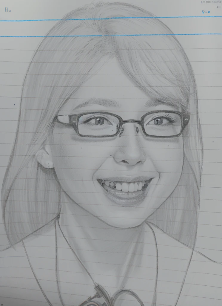 20 generation women beauty women、Wearing glasses、A smile、Remove the nozzle and carefully create the eyes................................................,mouth and nose、Clarify the eyes、The outline of the face remains unchanged、Hair is black、Girl Smile。Generate skins using color photos。Achieve beautiful teeth alignment、Her eyes are small and cute。Generates a realistic skin feel。