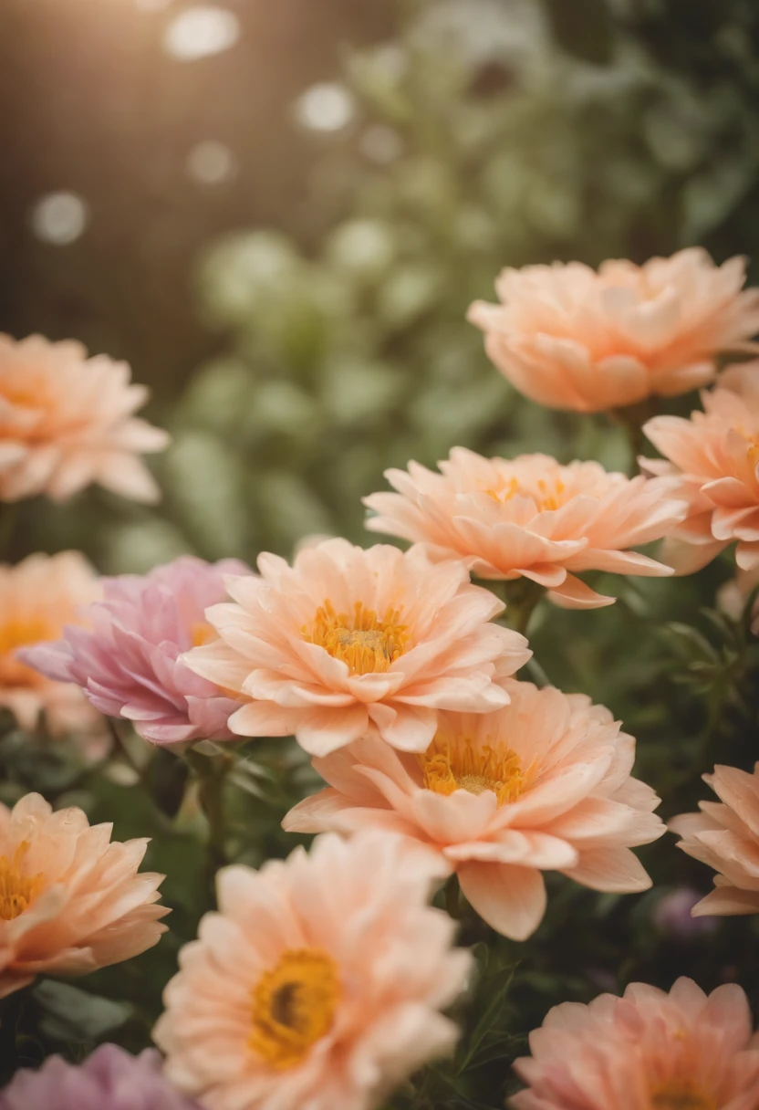 FLOWERS MOSAIC, FULL HD, hight quality