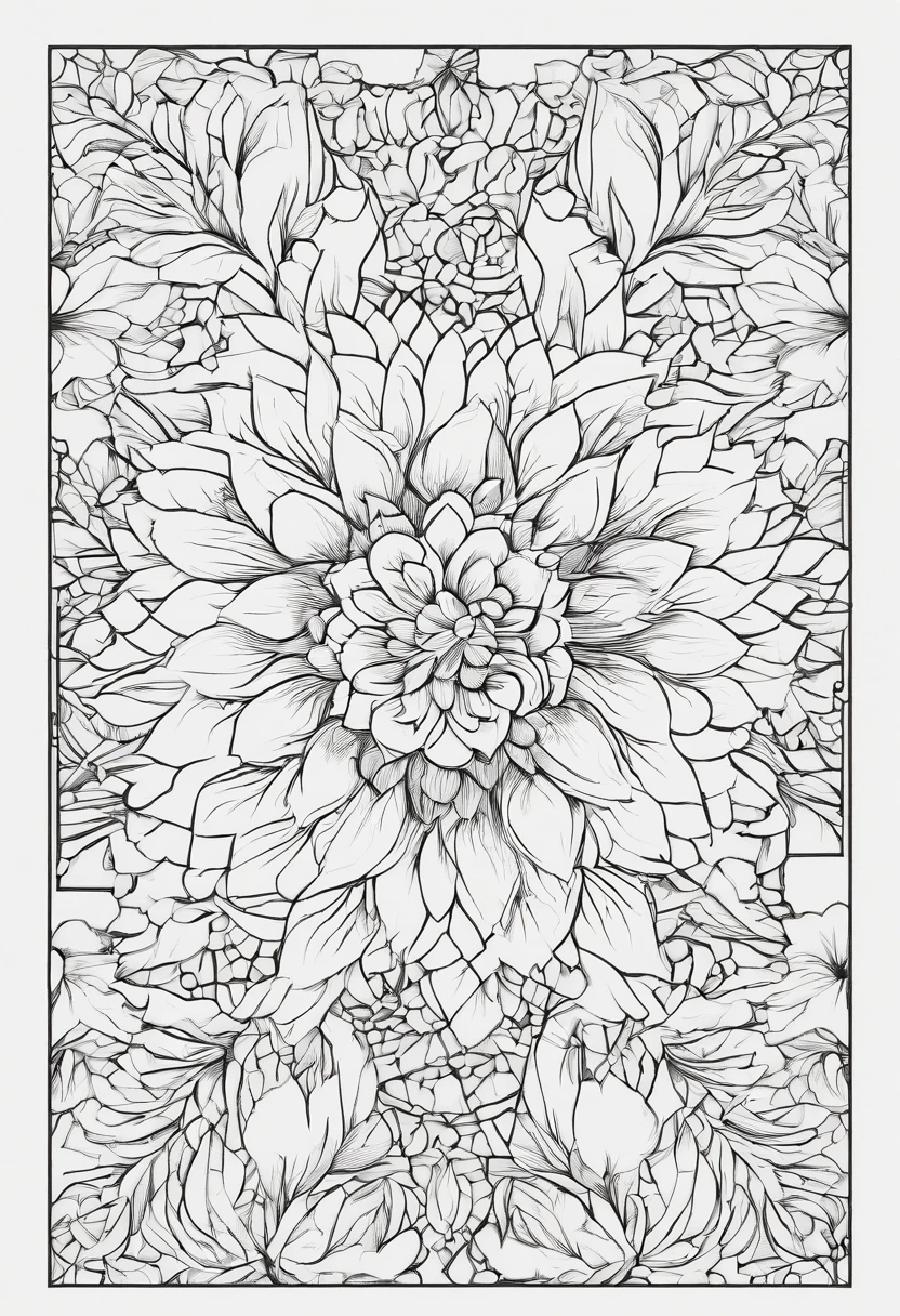 FLOWERS MOSAIC, FULL HD, hight quality