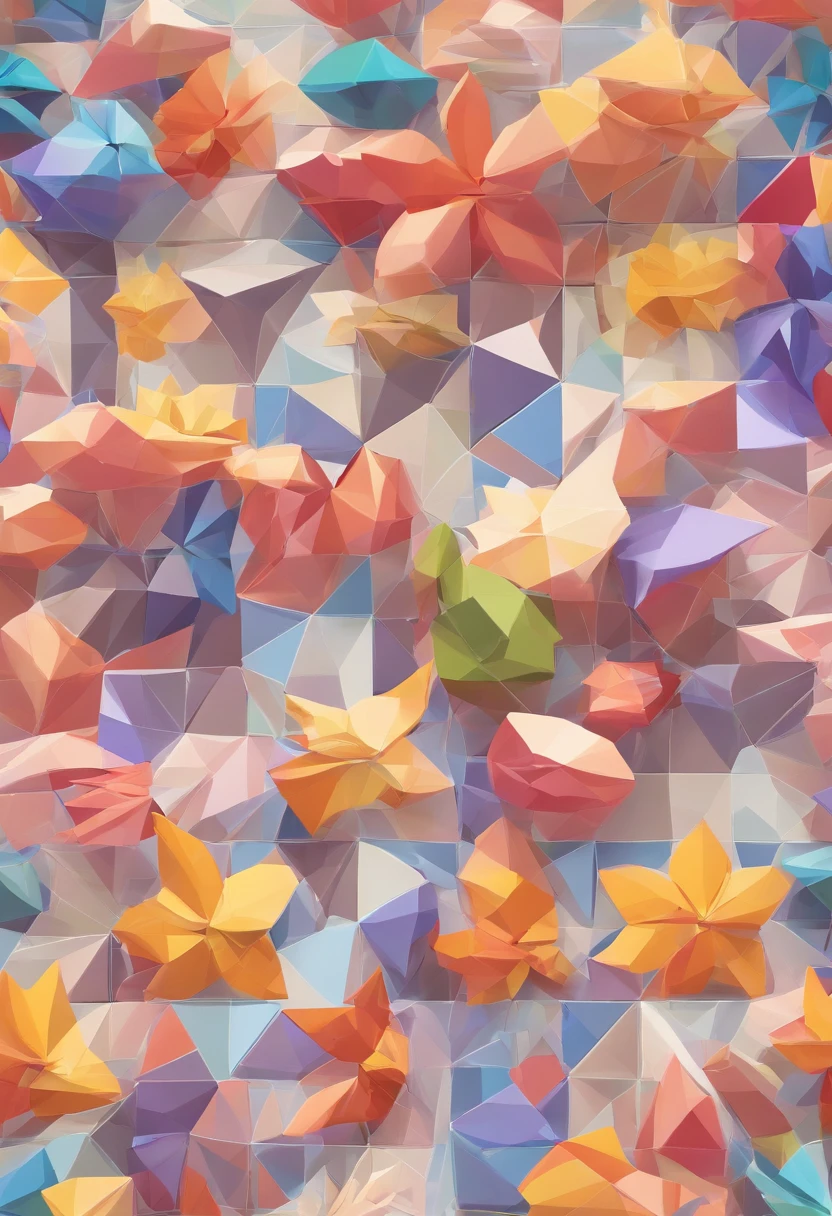 FLOWERS MOSAIC, FULL HD, hight quality