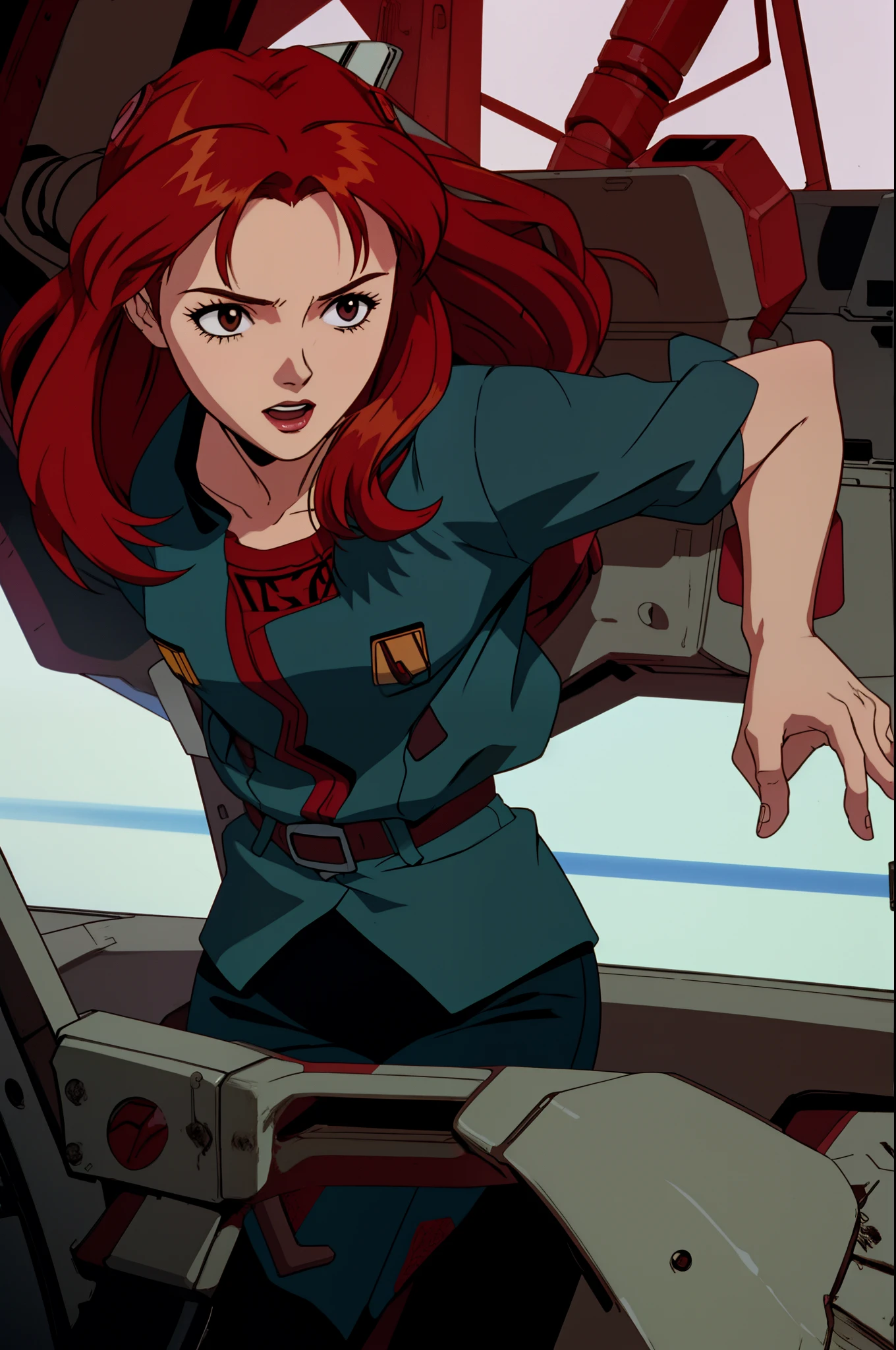 amy pond
karen gillan
red hair  evangelion anime style