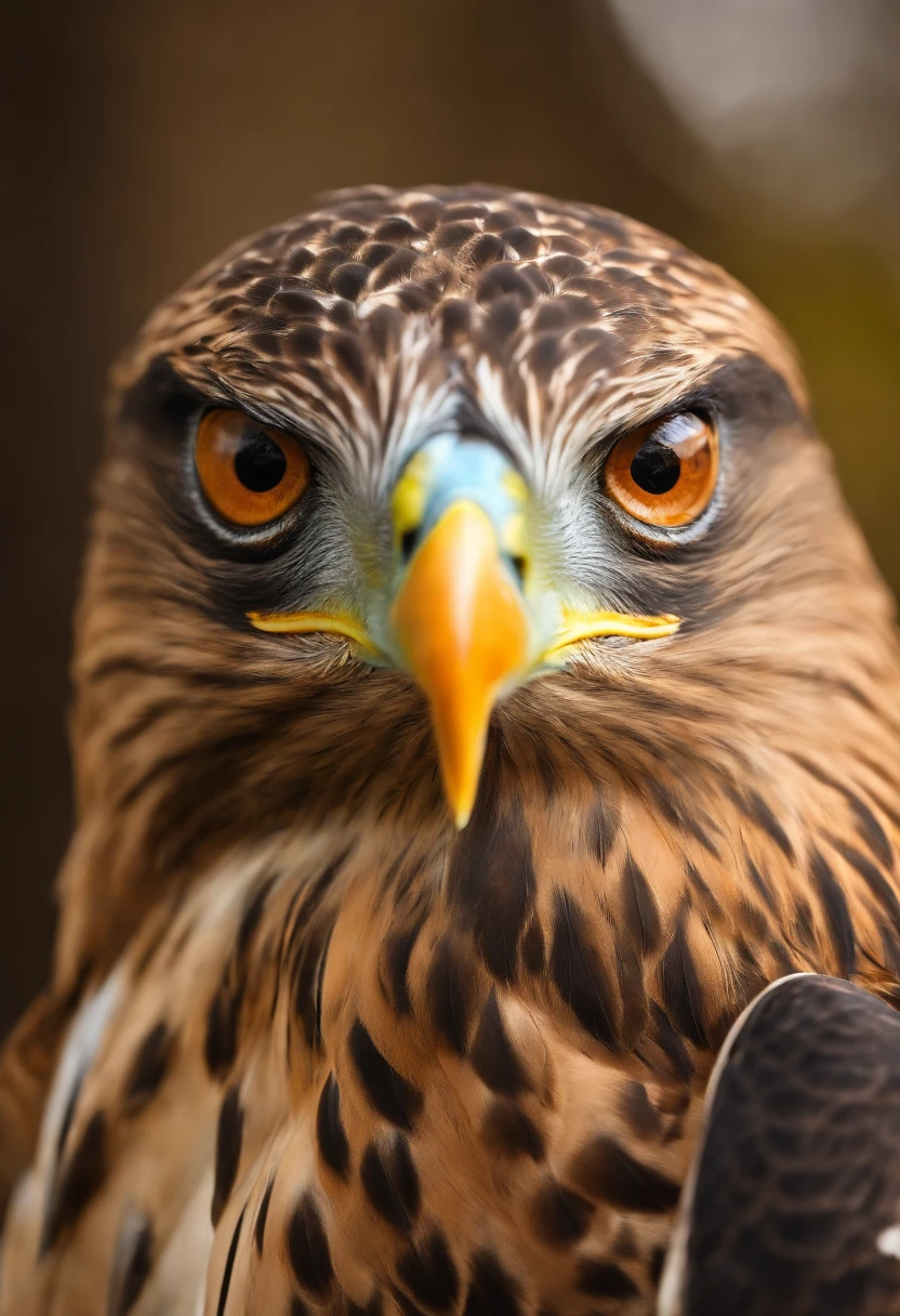 A close-up shot of a hawk's piercing eyes, capturing the intense focus and predatory prowess of the hunter.,Life is my canvas,Mark is a tall man with short brown hair, glasses, a short beard, wearing a black suit jacket, male