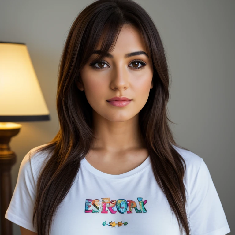 1chica en, edad19, solamente, Cabello largo, Tetas colosales, Mirando al espectador, rubio onduladopelo, hombros desnudos, jewely, cuerpo completo, (Fondo de pantalla 8K extremadamente detallado), Soft lighting, alta calidad, Film grain, Fujifilm XT3 sharp focus, f 5.6, High detail, foco nítido,(Luz natural), (Closeup:1.2), (seductor), camiseta ajustada, realista, Un sexy