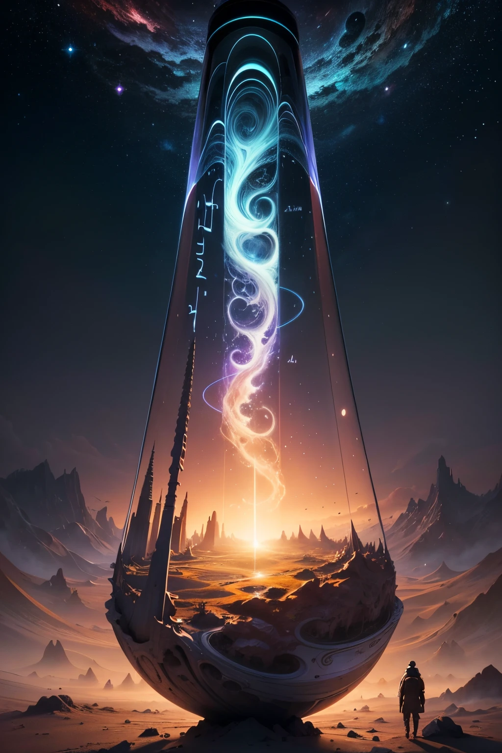 Equations become verses, and symbols come to life. The search for the reason for infinity, a journey that transcends space and time, is now a poetic epic. Every theorem is a tale, each test is a narrative.
