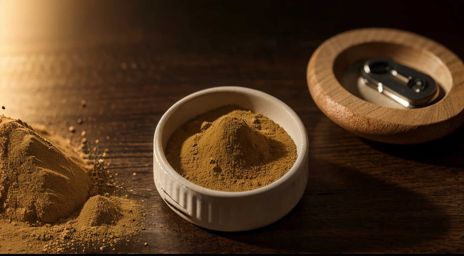 Ultra realistic 4k guarana powder capsule