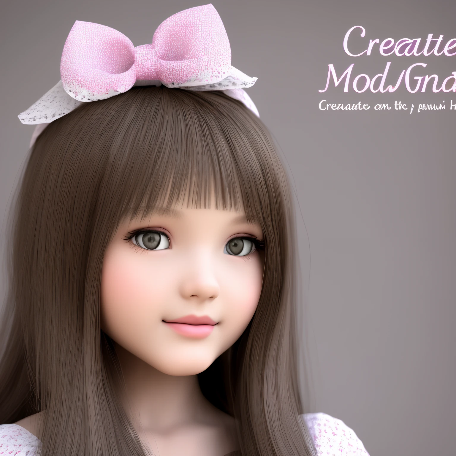 Create a model girl