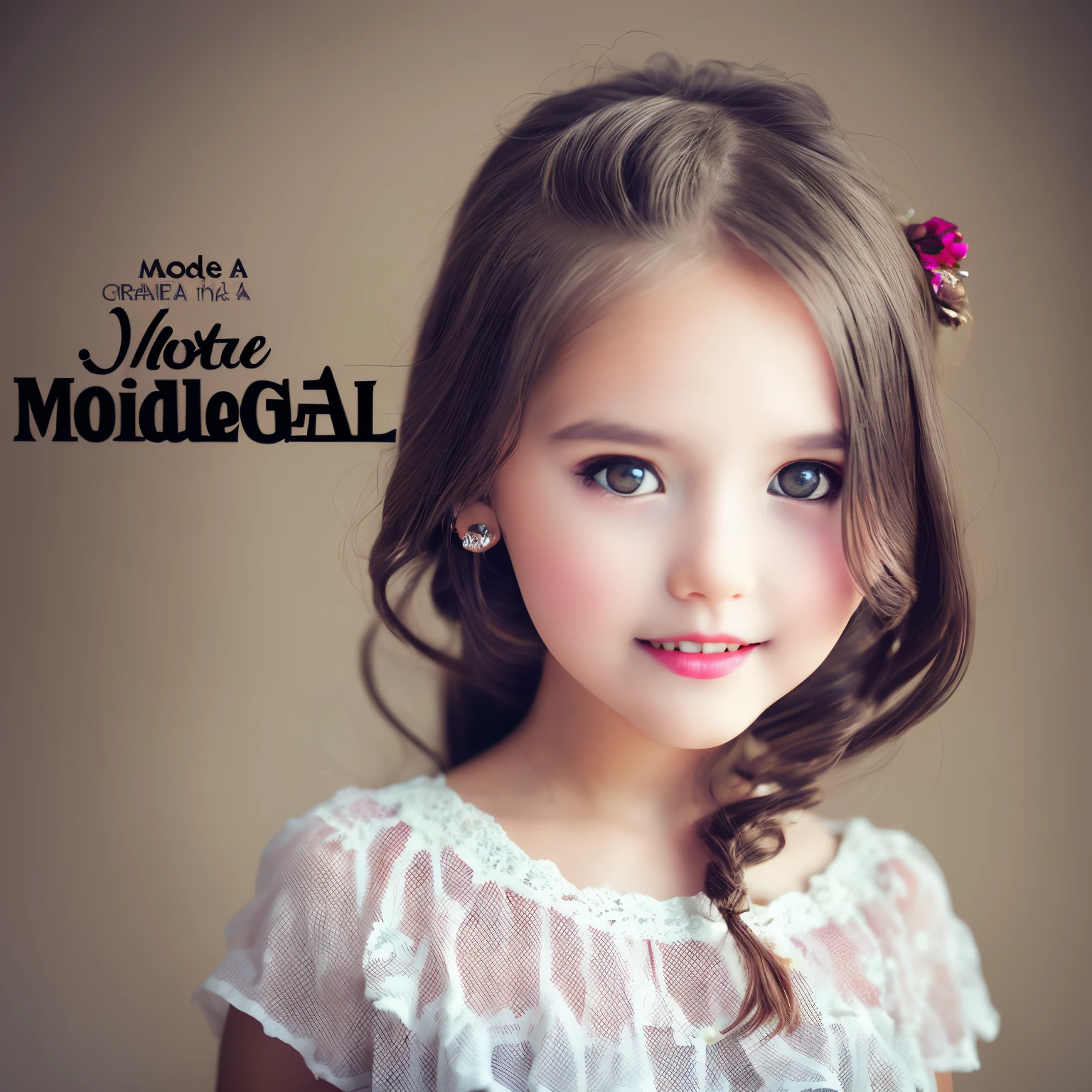 Create a model girl
