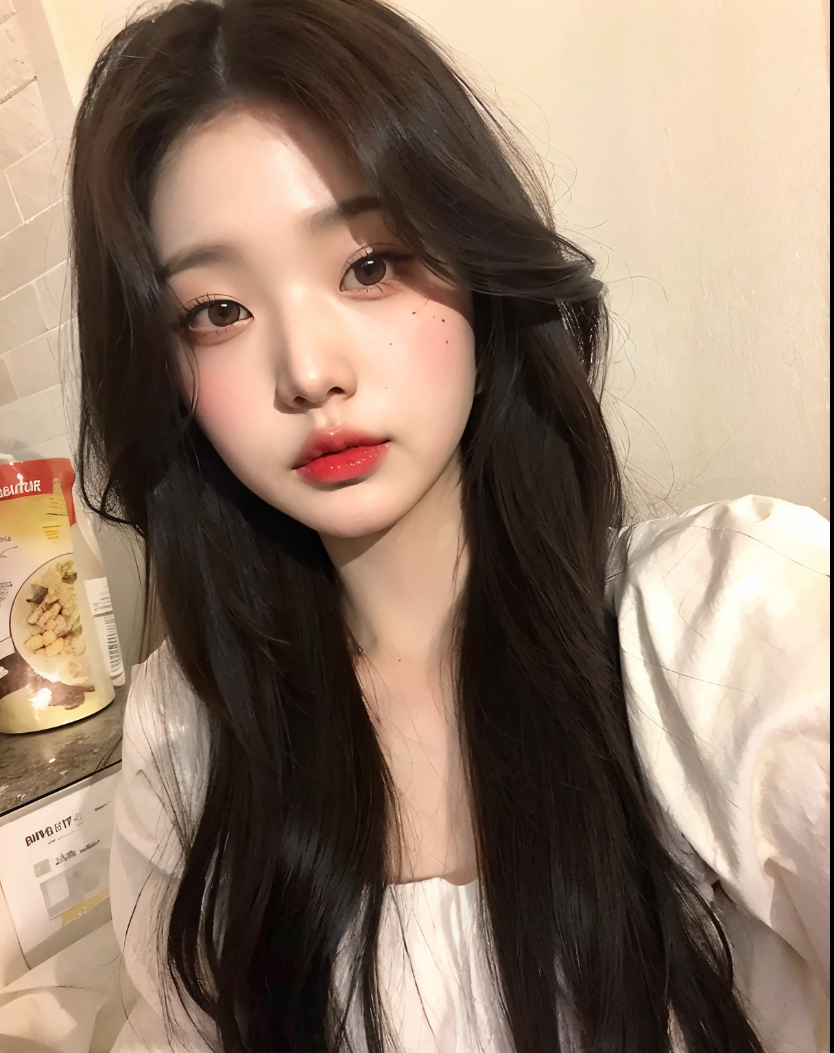 Araffe Asian woman with long black hair and white shirt, ulzzang, Hermosa mujer surcoreana, Hermosa joven coreana, Chica coreana, Hermosa joven coreana, maquillaje popular de Corea del Sur, maquillaje coreano popular, Wan adorable cara coreana, Jinyoung Shin, Jaeyeon Nam, Heonhwa Choe, Joven y adorable rostro coreano, Sakimichan, Rasgos de la cara coreana