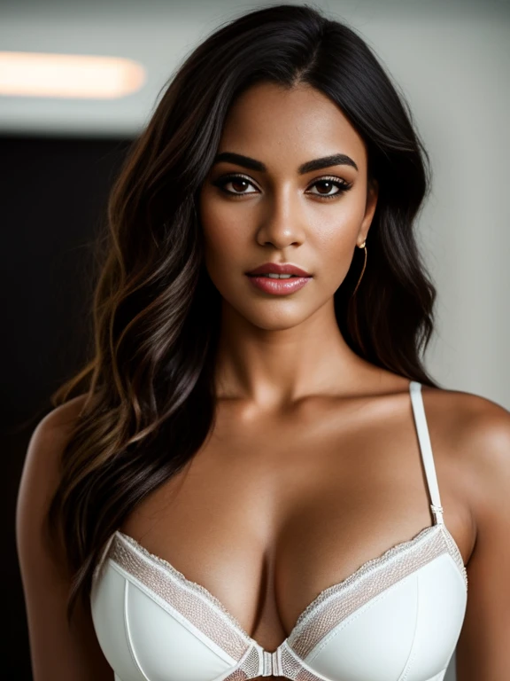 beautiful African American woman carmel complexion beautiful instagram model ultra realistic cinematic smooth Rembrandt light and ultra detailed golden hour micro fully covered ultra sexy white lingerie, Retrato com o rosto em foco, melhor qualidade, 8k, masutepiece, Ultra HD |: 1.3), NFFSW, 1 stunning 27 year old girl and legendary fashion supermodel in, cabelo sobre ombros, cabelo longo ondulado vermelho muito vibrante, beautiful curvy body type, Rosto ultradetalhado, delicate lips, mamas moderadas, Lindos olhos azuis e verdes, double eyelids, blush fino ,peles brilhantes brilhantes perfeitas, flawless skin, Pele de Carmel,Convide seu olhar, chest,Ponteiro ultrafino, Dedos ultrafinos, sharp focus and gorgeous detailed angel face, beautiful legs, peito grande，Revelando ，Expor ，podemos ver a forma，The expression seems sexual，Gostei muito, [[[[sharp focus on the eyes and face]]]], [[[[chest]]]], [[[[Neck strap]]]], [[[[Ombros]]]], [[[[micro lingerie de seda vermelha]]]], [[[[mamas moderadas]]]], [[[[sexual excitement]]]], [[[[pose provocativa]]]], [[[[perfeito definir pele detalhada e corpo]]]], ((((cinematic look)))), sexo, sexo, sexo