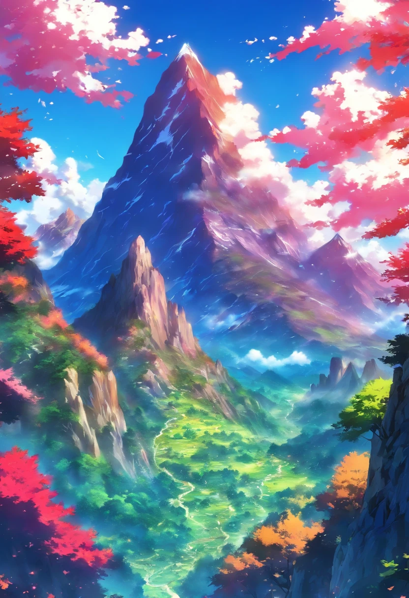 Mountains, landscape, forrests