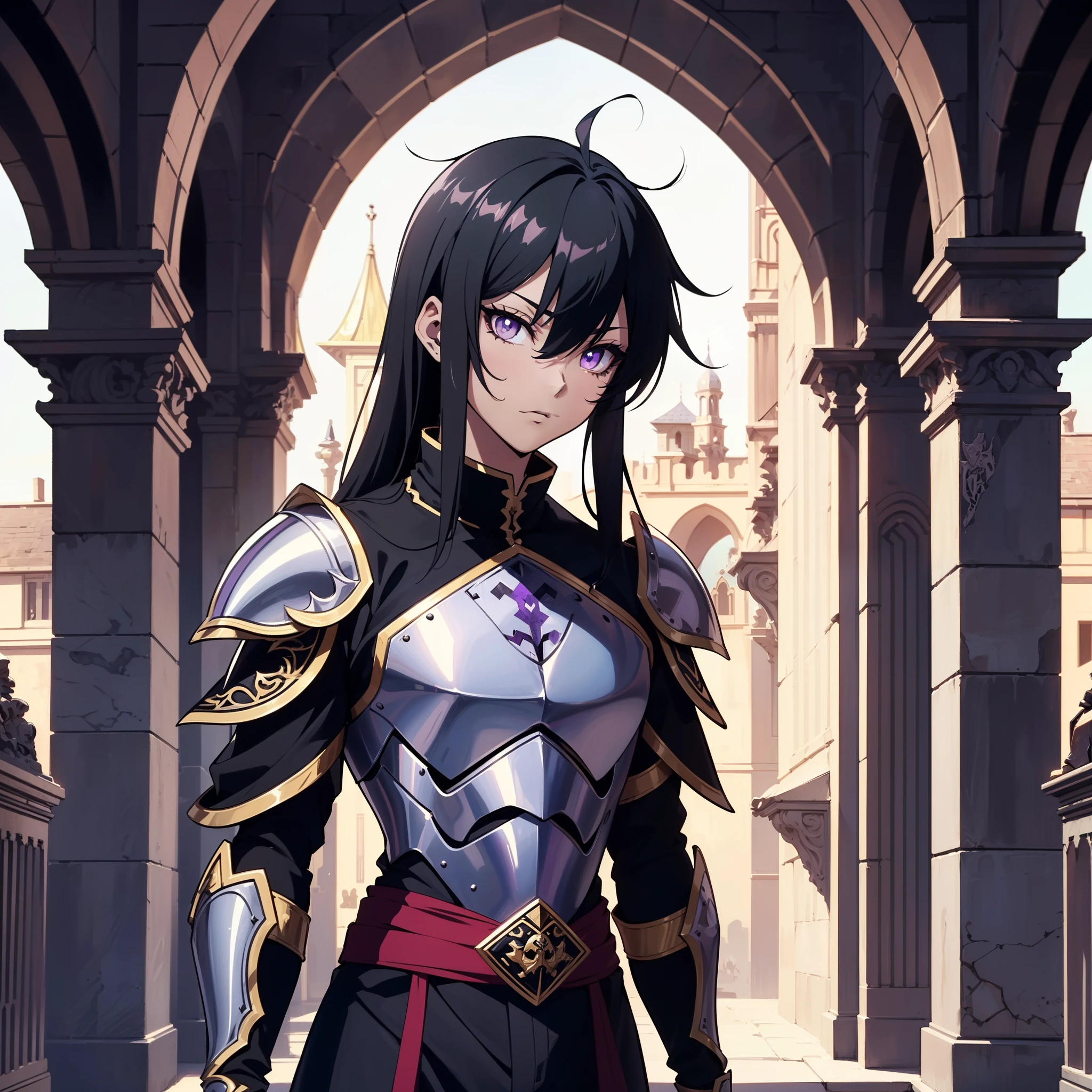 128K Ultra High Definition,
128K Ultra High Quality,
128K Ultra High Resolution,
Best Definition,
Best Quality,
Best Resolution,
Perfectly Detailed,
Perfectly Designed,
Extremely Detailed,
Extremely Designed,
Hyper Detailed,
Hyper Definition,
Hyper Quality,
Hyper Resolution,
Masterpiece,
(((Anime))),
Body Shot,
(((Boy))),
Handsome,
Muscular Body,
(((Black Mid Hair))),
(((Purple Eyes))),
(((Hyper Detailed & Perfectly Designed With Ultra High Quality Obsidian Warlord Armor))),
(((Inside Of Medieval Royal Palace Background Scenery))),