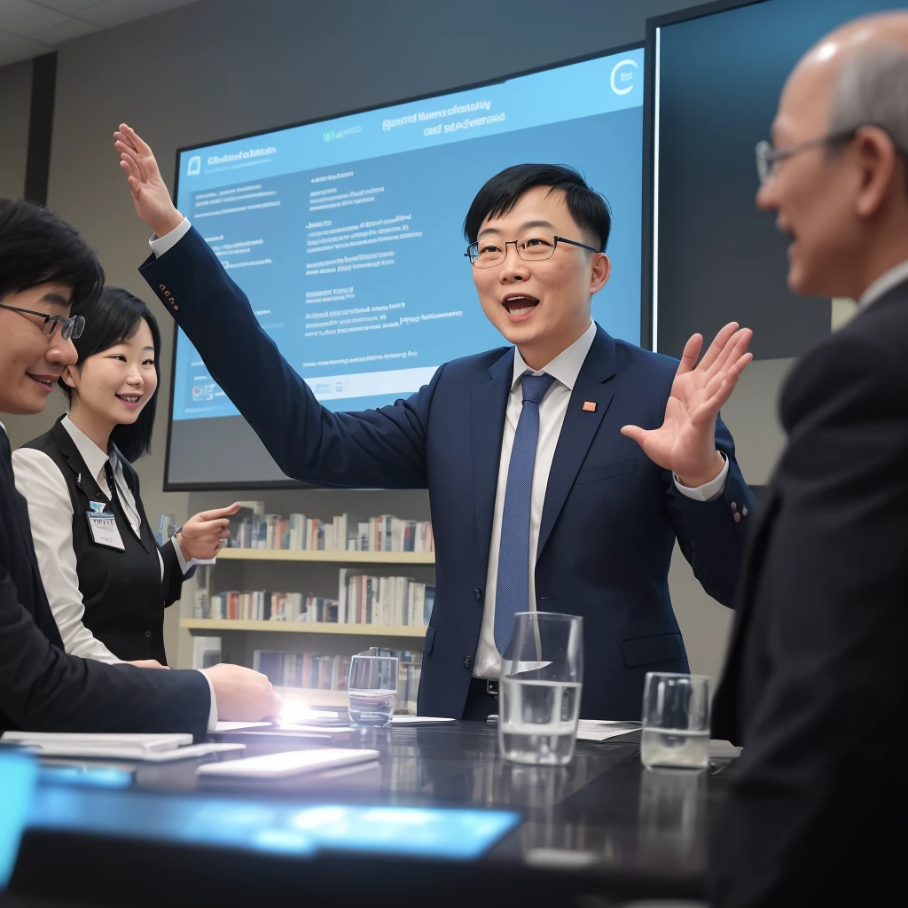 A good leader who is passionate about innovation