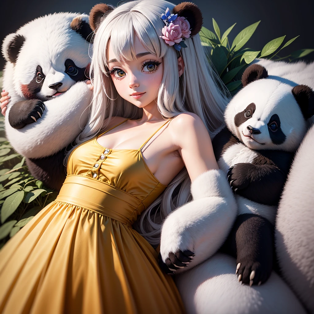 etiqueta,(Um panda de anime)，cheerful expressions，roupas fofas，in circle, fundo branco, Borda dourada，simples, ultra detalhado, desenho detalhado, vetorizado, 8k, design de adesivo profissional, DESIGN PLANO, linhas vetoriais, etiqueta, desenho, desenho, Full-HD