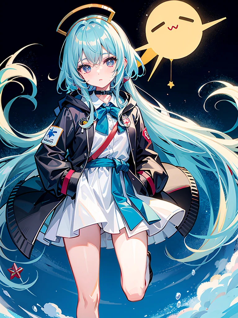 8K分辨率、((qualidade superior))、((obra prima))、((ultra-detalhada))、1 mulher、solo、incredibly absurdness、Capuzes grandes、headphones on head、Rua、Ao ar livre、Chuva、Neons、cabelo atalho、Olhos coloridos、Hands in pockets、short pant、water dripping