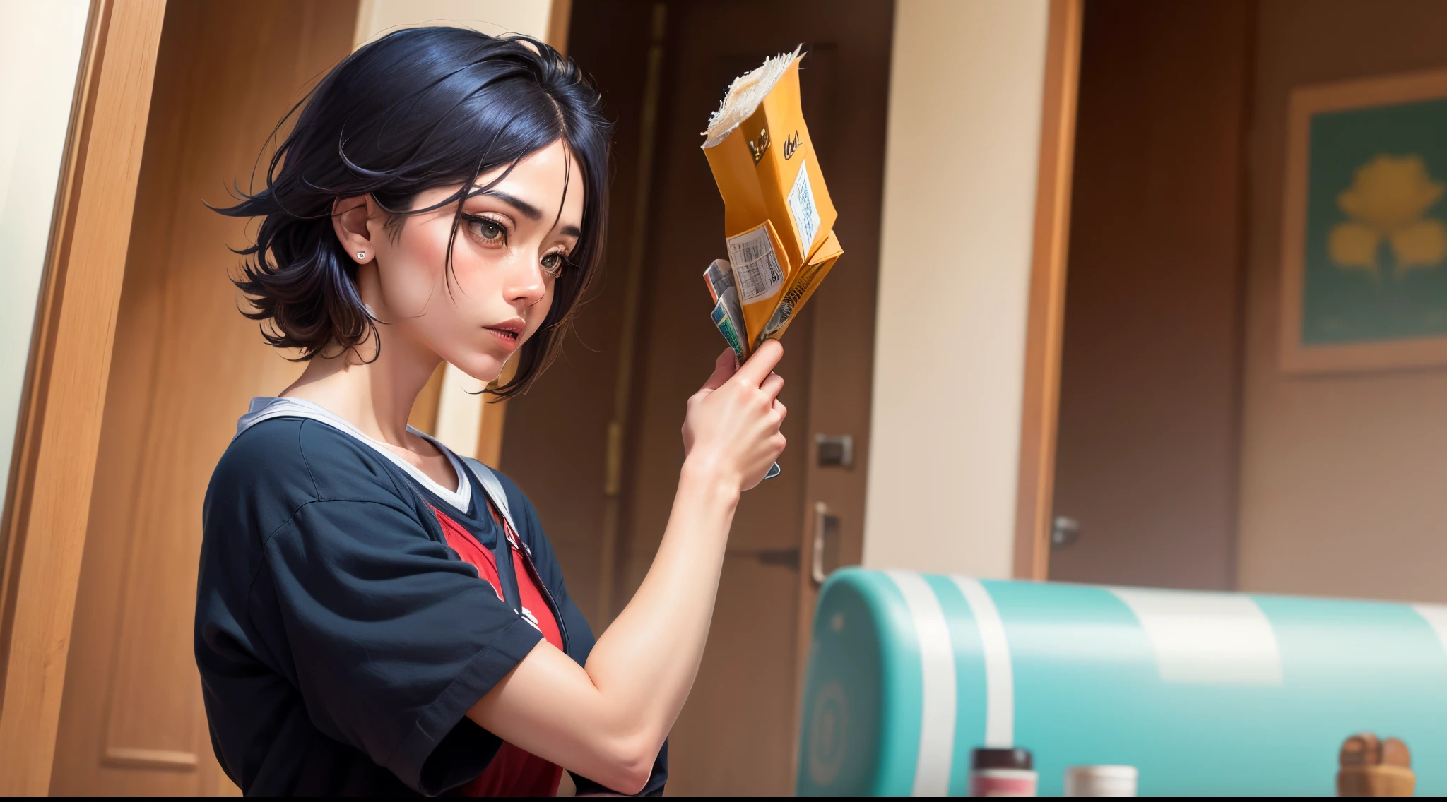 Rukia mostrando os peitos