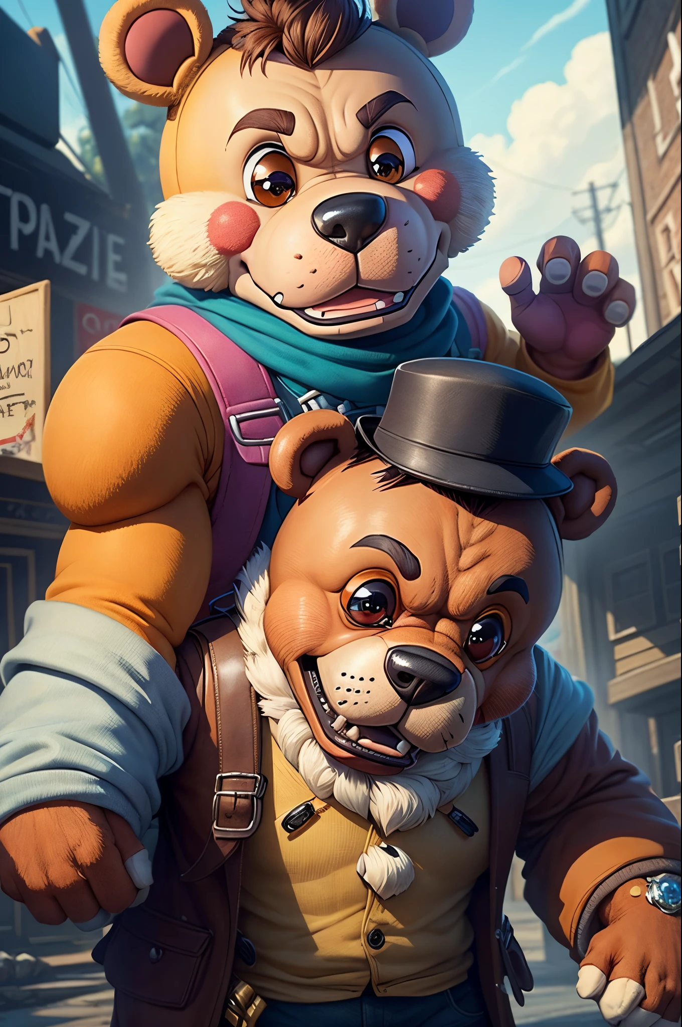 freddy fazbear gangster