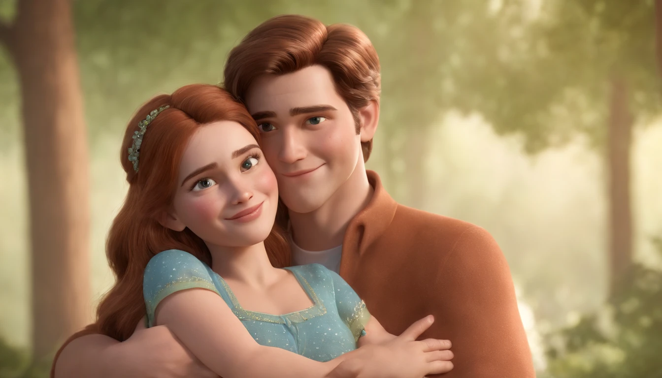 a cartoon of biblical dressed teenage boy happily hugging his father in heaven, a very beautiful place in heaven, beautiful tress, lions and tigers, animated film, 3 d animated movie, animated still, animated movie, inspired by Johannes Helgeson, jesus wasted at a party, animation film, animated film still, rendered in corona, epic illumination, 3 d animated, 3d animated, he is greeting you warmly Caractere estilizado, animation style rendering, 3D estilizado, Arnold Maya render, 3 d render stylized, toon render keyshot, Personagem 3D, Personagem 3D, 3d rendering stylized, 3 d character render, personagem de desenho animado, Personagem de close up, Pose de personagem,  (Estilo Pixar) (master part:1.2) (Bokeh) (best quality) (pele detalhada) (textura detalhada) (8k) (argila) (Cinematic lighting) (foco nítido