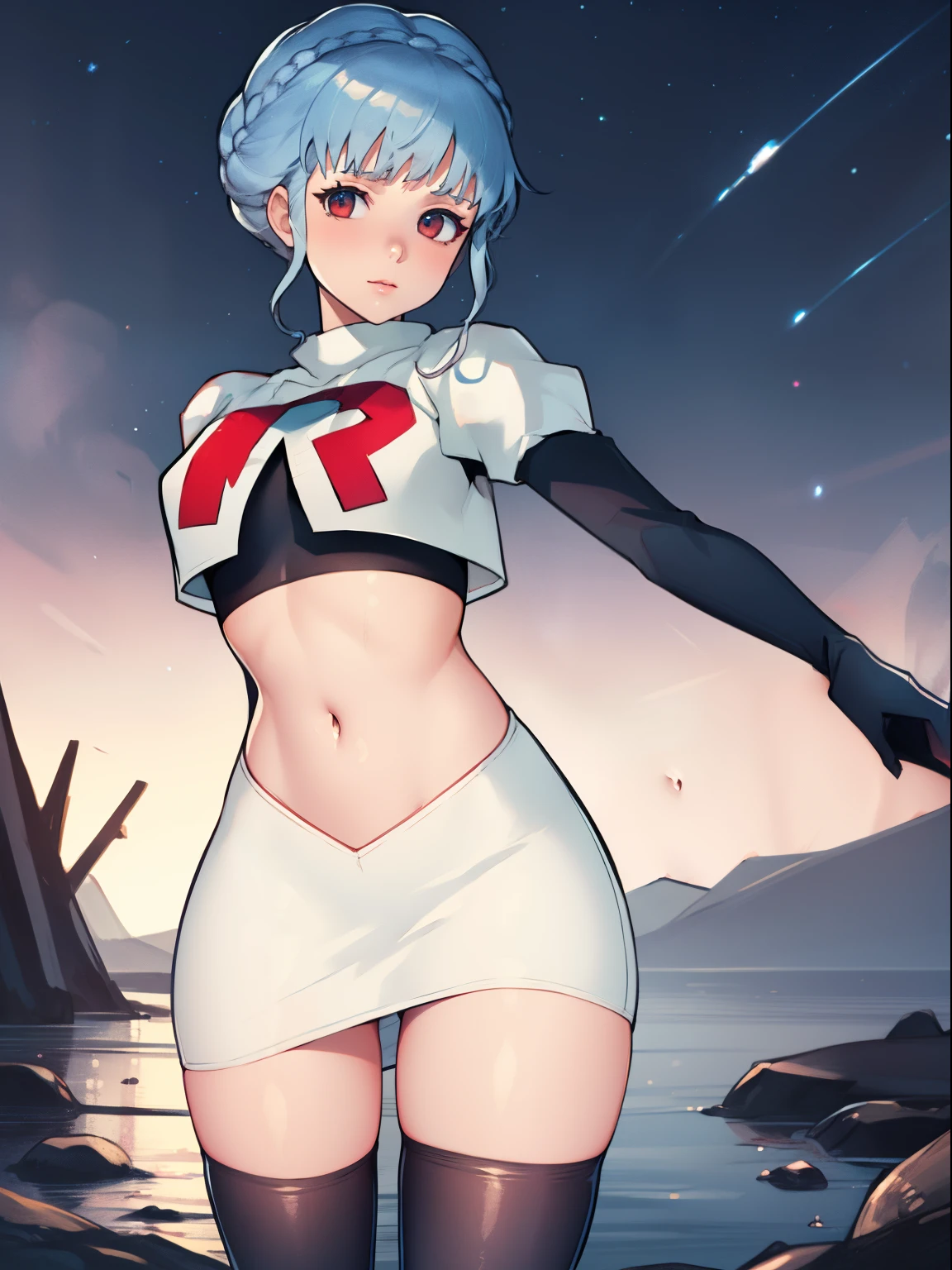 ayanami rei、Stars and Stripes Bikini