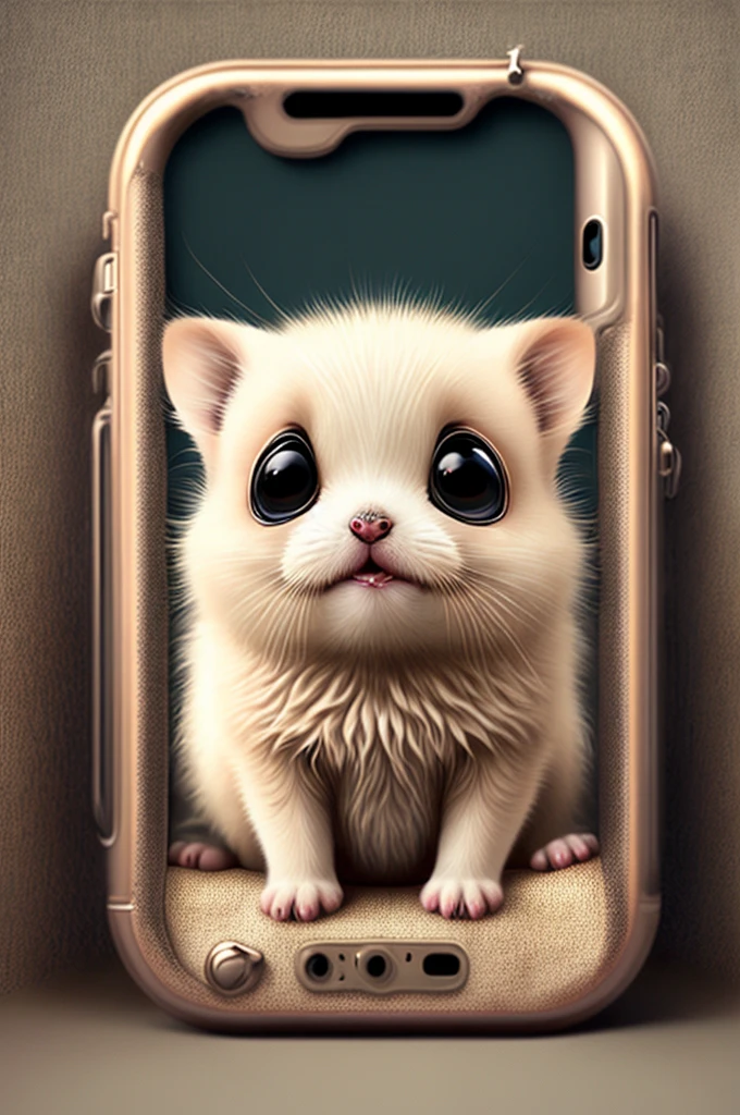 very cute creature who’s in its home which is an iphone wallpaper