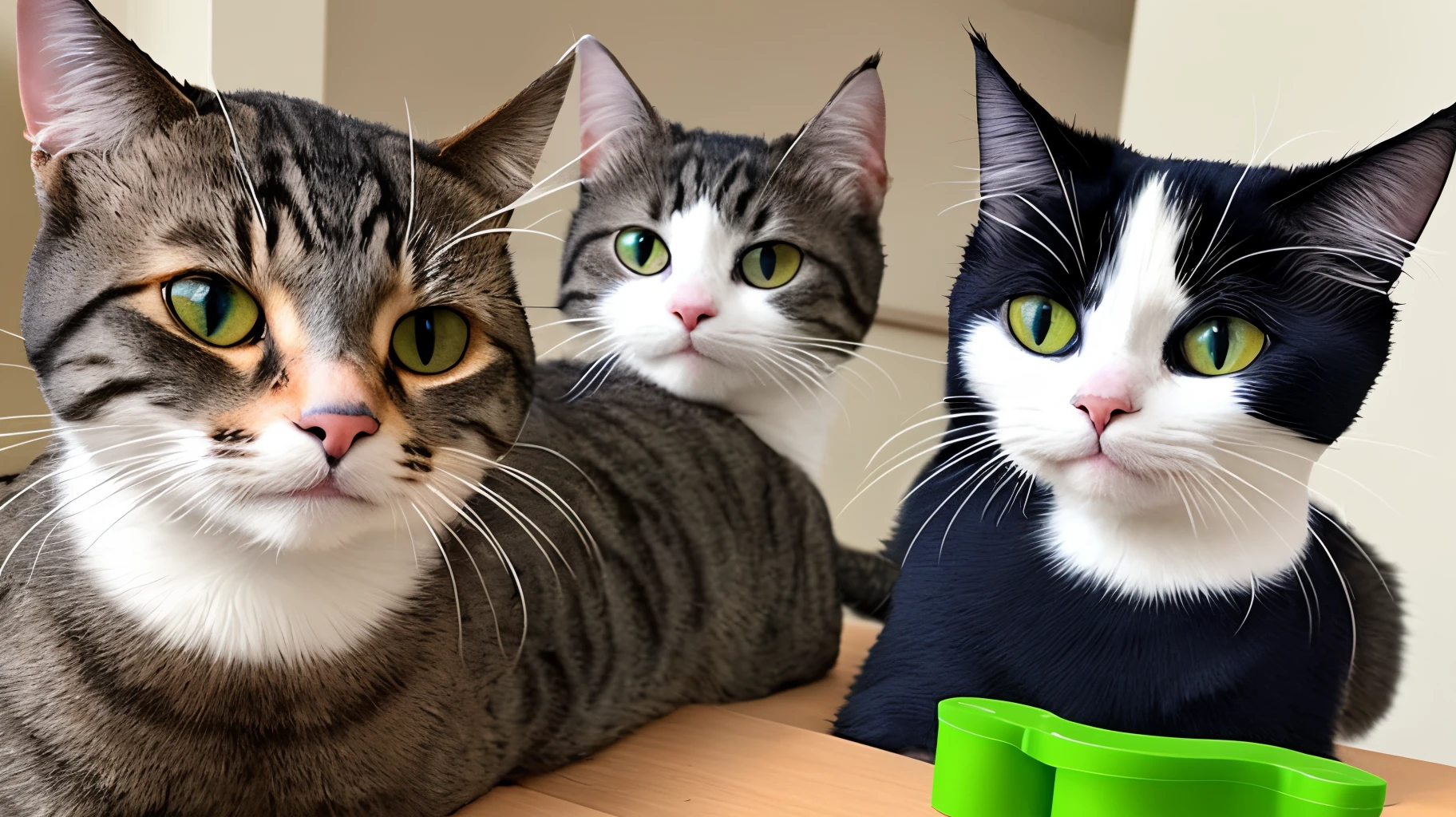 Cats smoking weed
