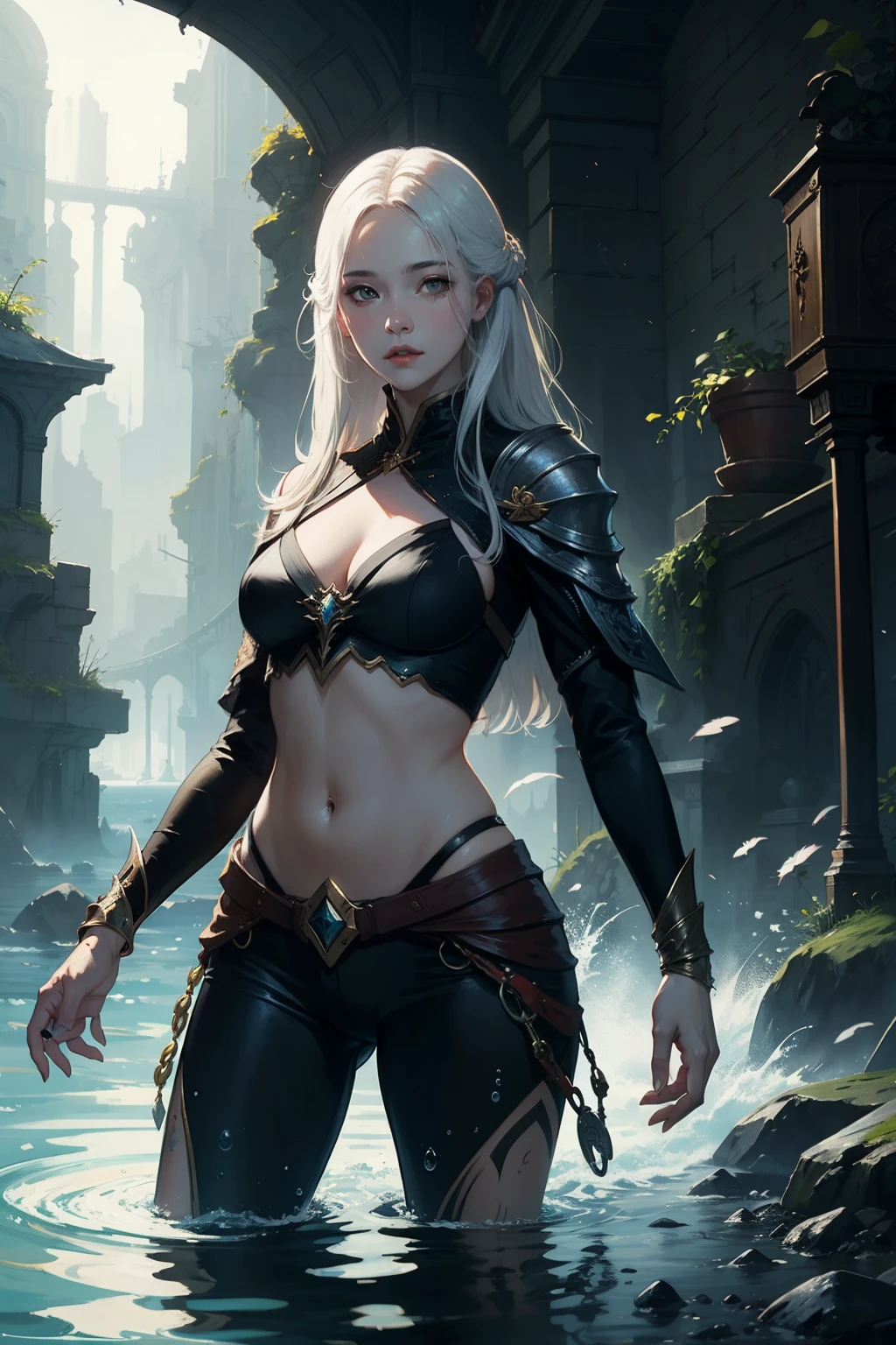 sorceress of the waters inspired by Ruan Jia