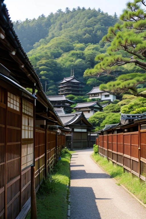 Japan's old countryside scenery