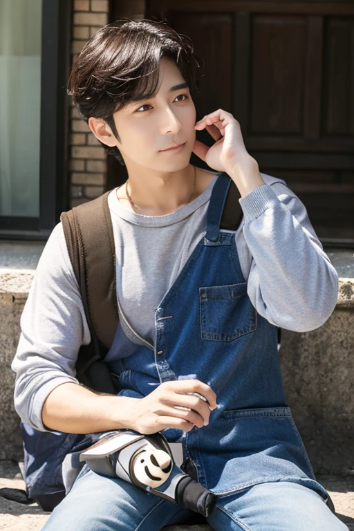 animesque Adult male uncle