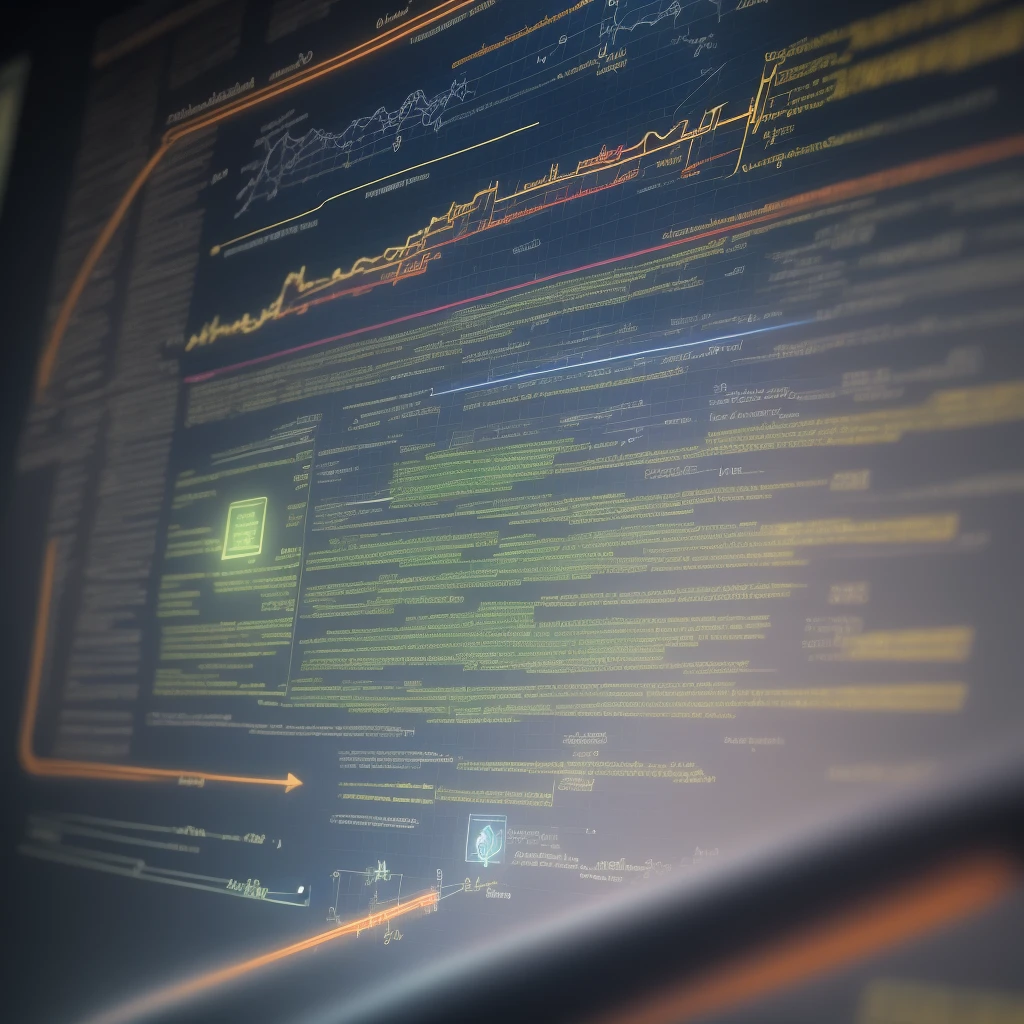 A futuristic scientific mathematician solving functional analysis problems