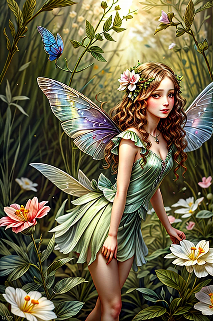 ((Masterpiece, best quality,edgQuality)), 
edgFae,flower fairy, a fairy with a flower in her hand ,drawn in edgFae style,wearing edgFae