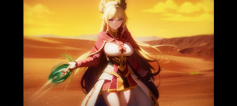 personagem de anime em uma cena do deserto com uma espada e um escudo, Emblema de fogo de Edelgard, shalltear from overlord, Edelgard do Emblema de Fogo, estilo anime como destino/noite de estadia, captura de tela de um anime de 2012, Impacto de Ayaka Genshin, Captura de tela do filme de anime, estilo anime konosuba, Captura de tela do anime Guro
