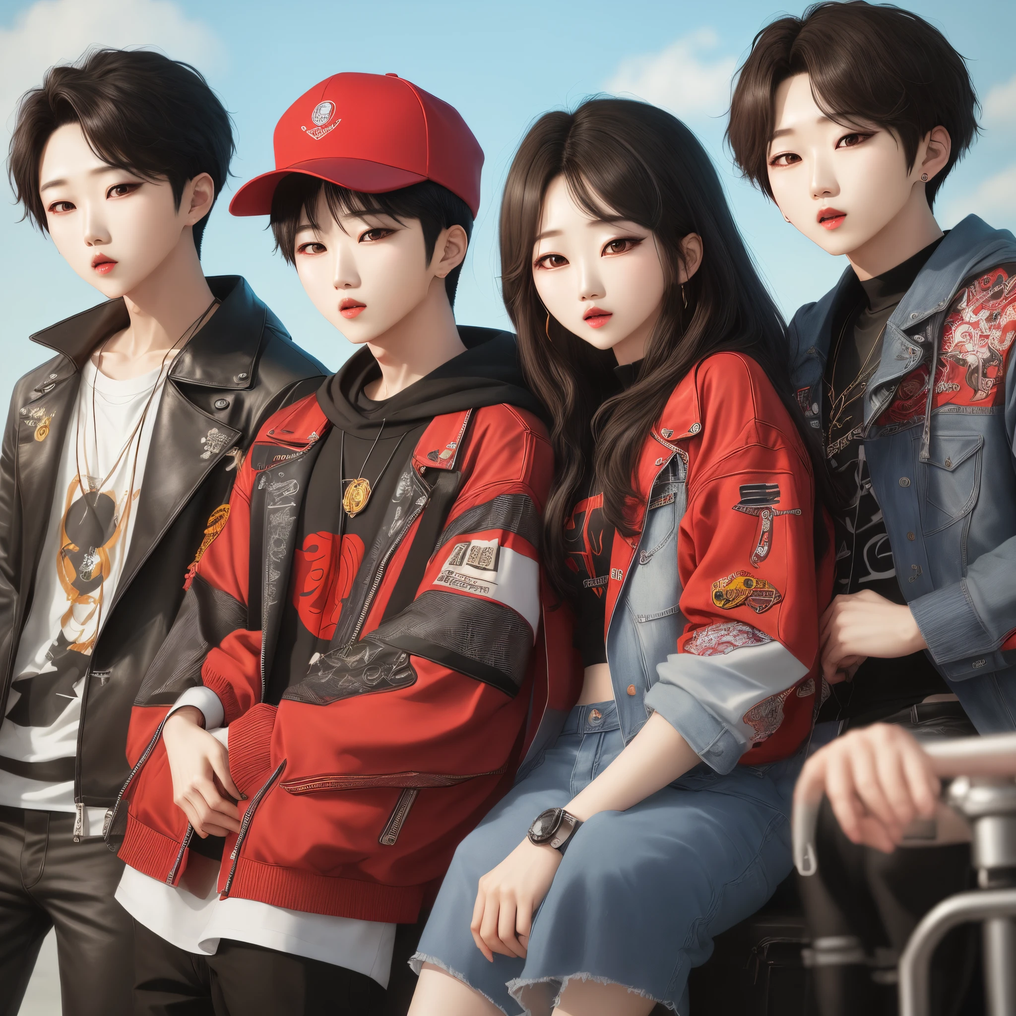Kpop group logo SPIA