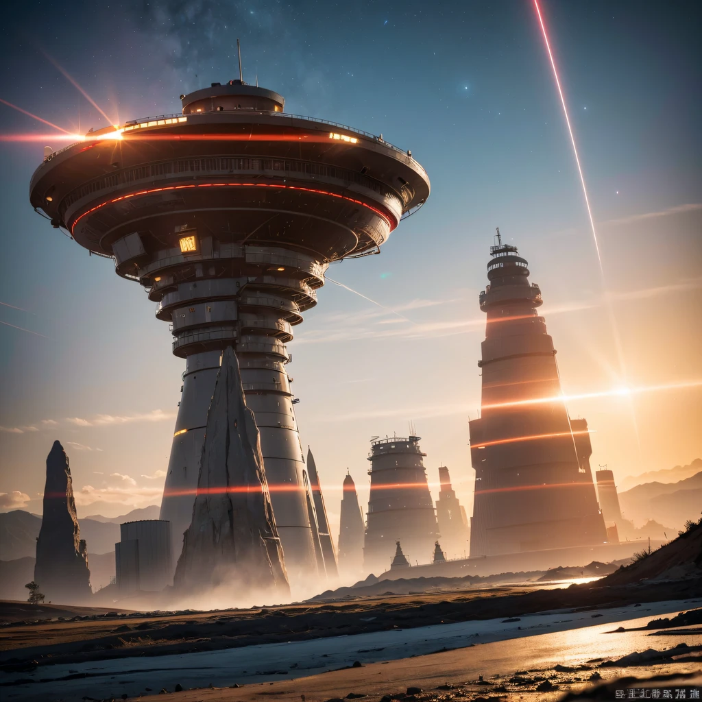 Mohe alluvial plain in Yuexing Rift Valley area,Rock sugar agate nuclear power command armed helicopter black gold cruiser tower snow red marble luminous space station. 1:3 Models,starrysky,Cyberpunk art of a,Rembrandt light,Detail portrayal,macro shot,surface reflection,High definition details,dingdall effect,Light and shadow intensification,The light shines,particle effect,3D modeling,Surface reflected light,detail-rich,fine texture,strong visual impact,hyper-detailing,A high resolution,high saturated,ray traycing,light and shadow effect,32K smooth,A high resolution