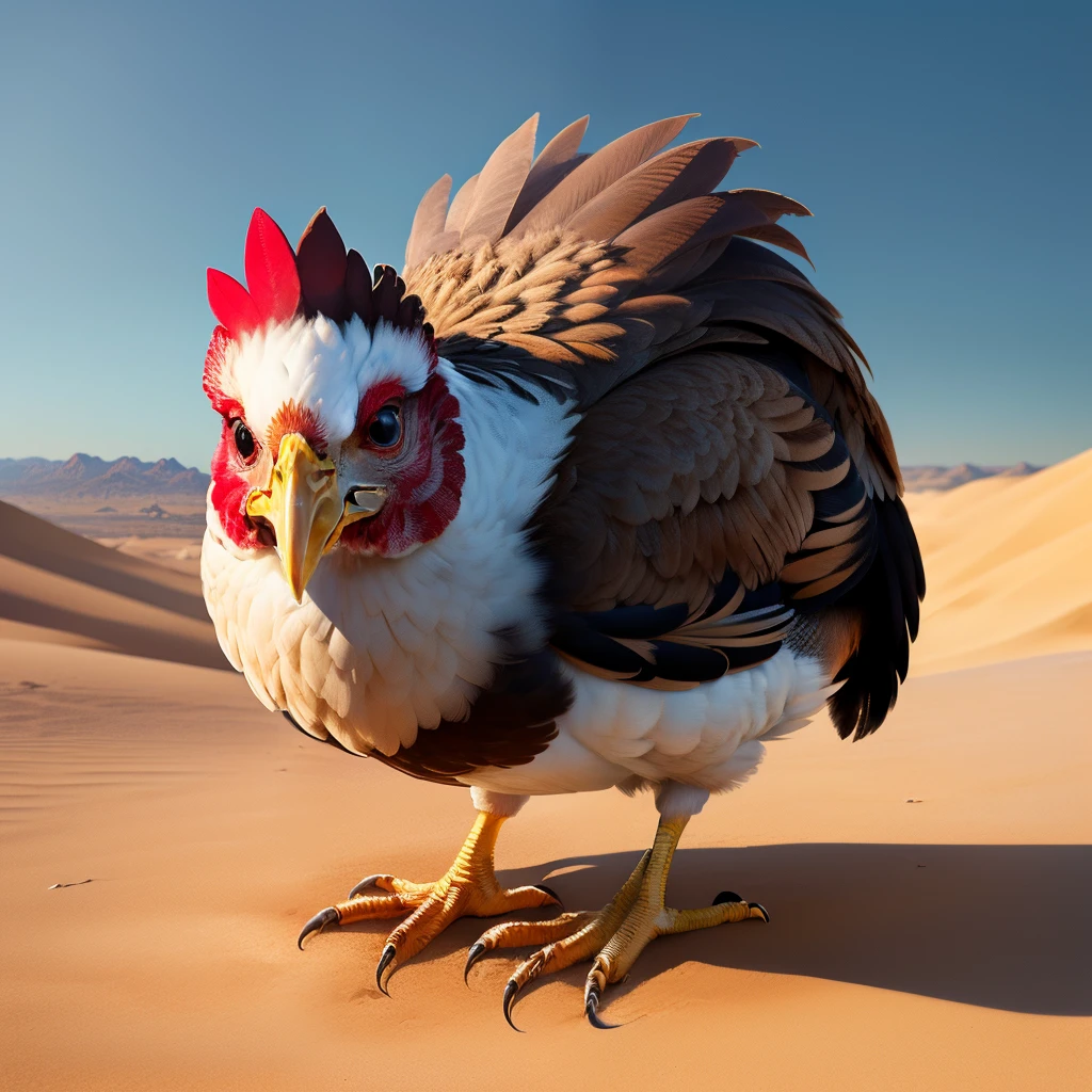 Casa Revival rentals how would a chicken look like after 1 year in the desert