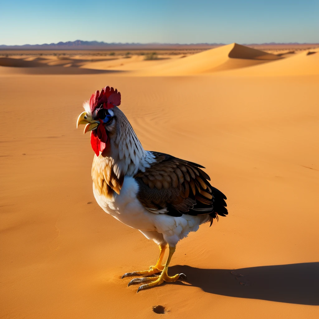 Casa Revival rentals how would a chicken look like after 1 year in the desert