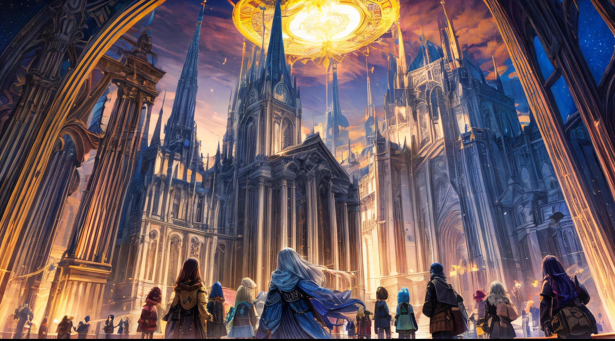 Escreva Eldrion na imagem. a magical and diverse world, housing seven distinct enchanted kingdoms and unique challenges. Desde os tempos primordiais, Eldrion is a tapestry of stunning landscapes and varied cultures, onde a magia desempenha um papel fundamental na vida cotidiana. form a world where mystical winds echo with ancient secrets, creating a narrative rich in mystery and wonder,