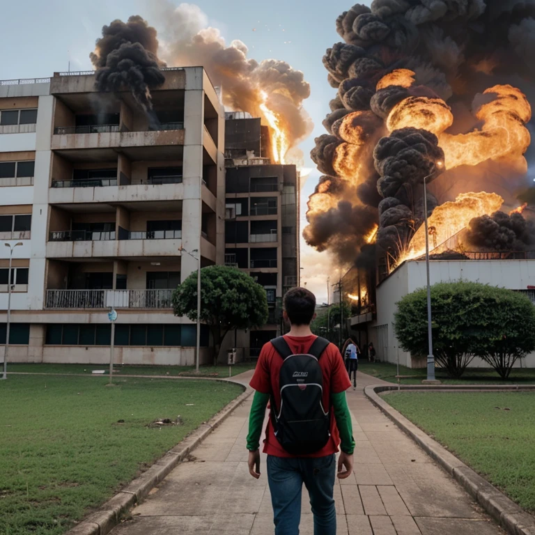 Make the federal university of Paraná catch fire
