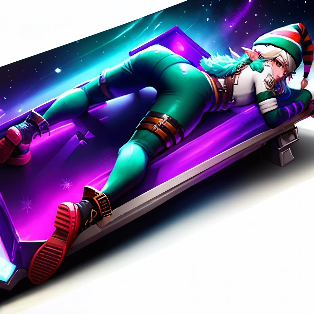 OG fortnite thumbnail of elf skin