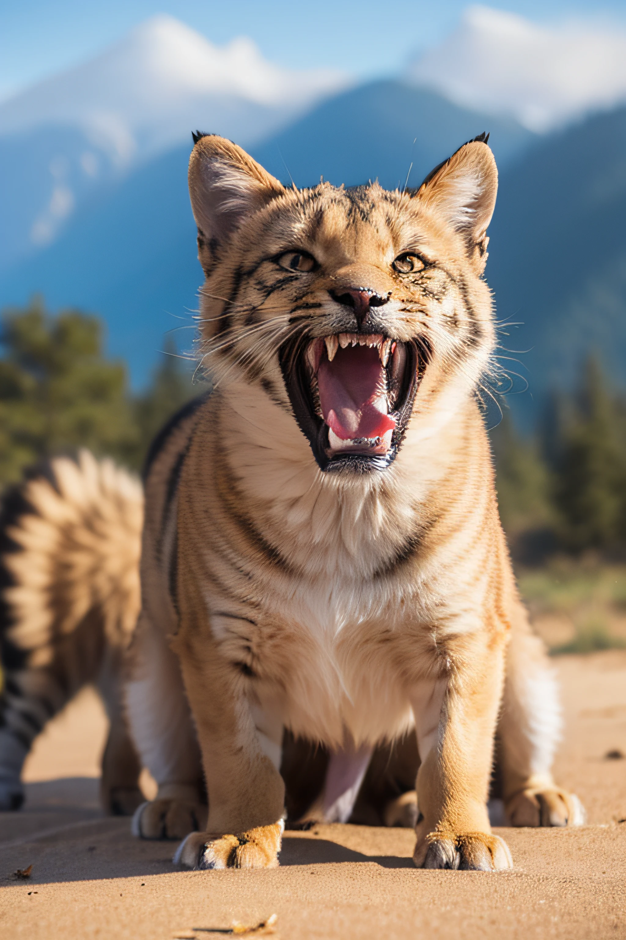 It's a rather ferocious animal