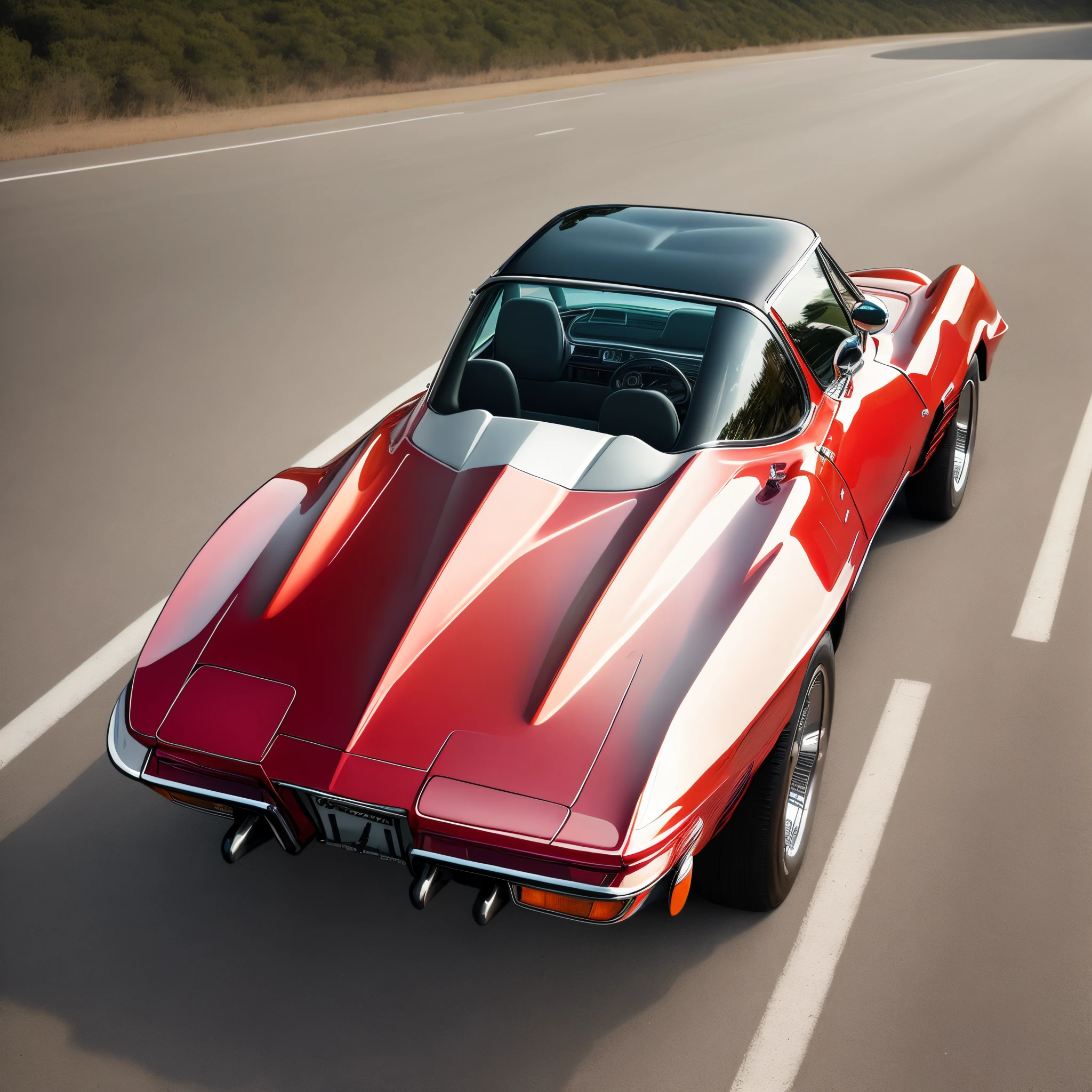 white 1977 Chevrolet corvette