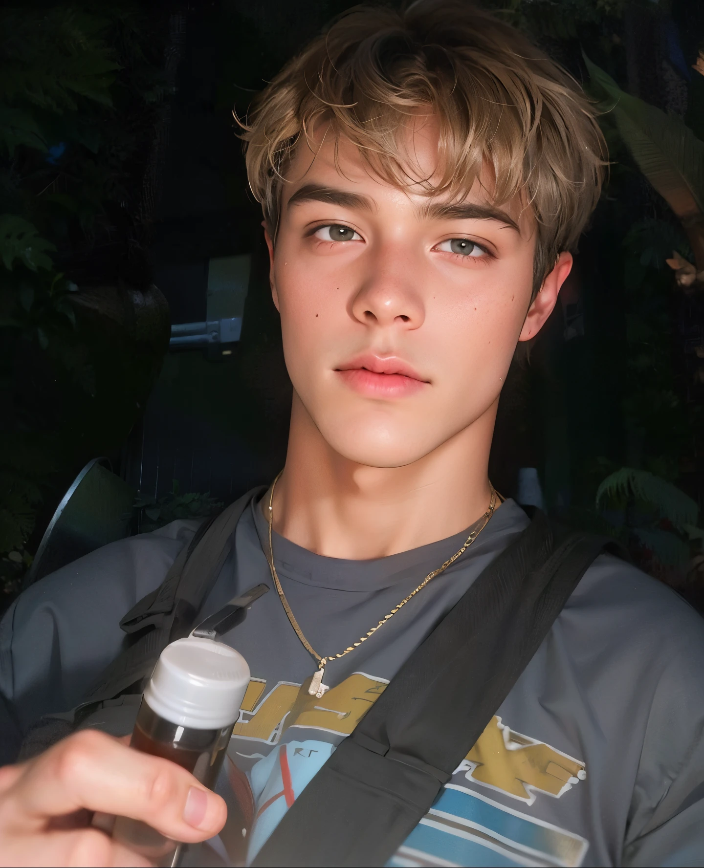 hay un joven sosteniendo una botella de agua en la mano, XQC, taken in the early 2020s, Foto de perfil de la foto de cabeza, tommy 1 6 years old, taken in the late 2000s, Christian Cline, Foto de perfil, imagen de muy muy muy baja calidad, taken in the mid 2000s, 18 years old