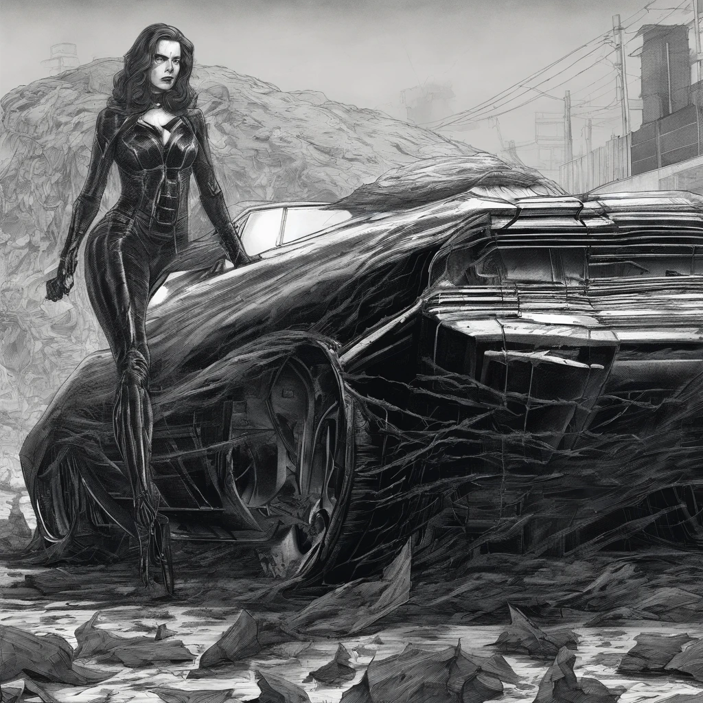 black widow as superman