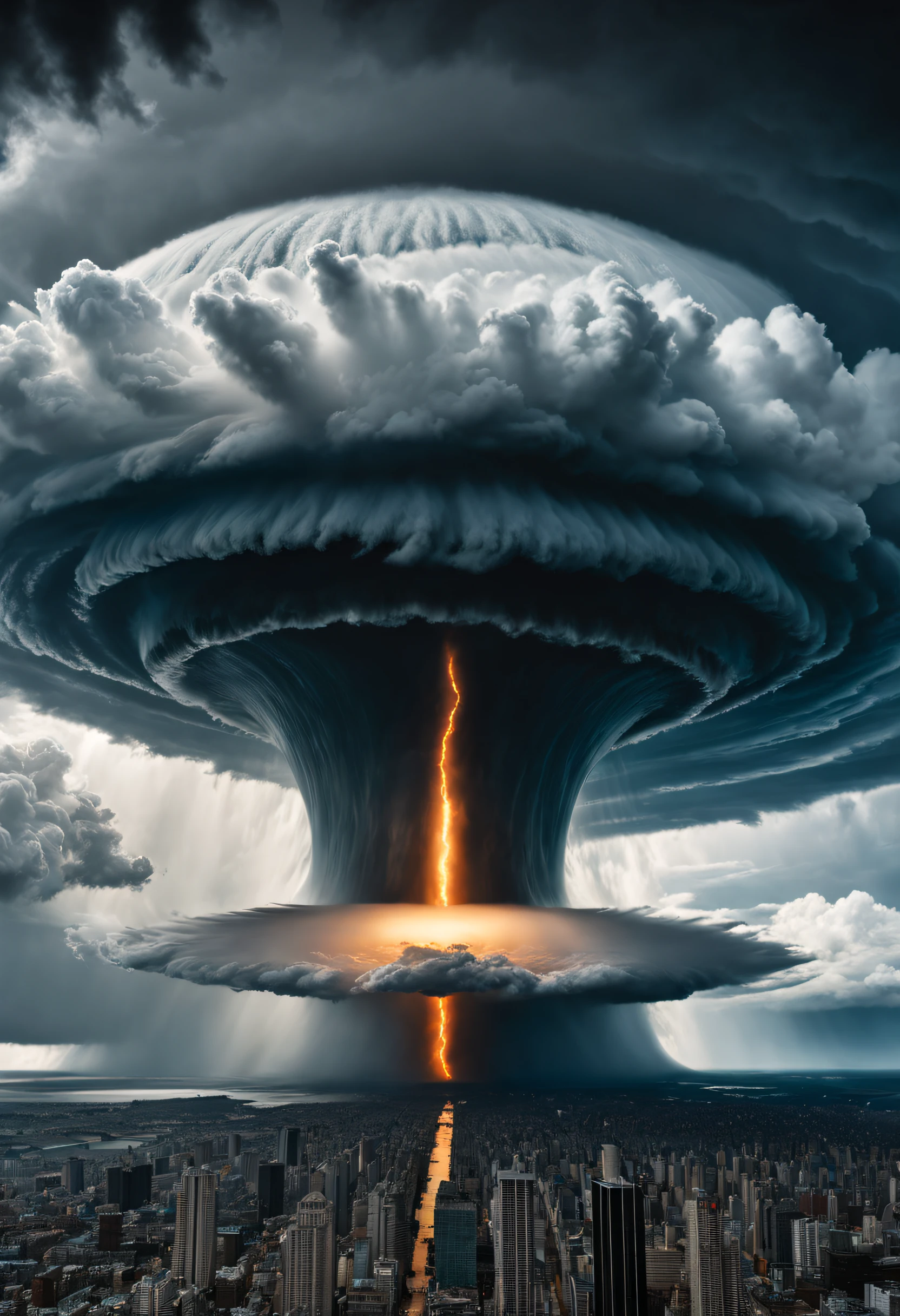 Close-up of the center of the storm, Typhoon Center,hurricane, apocalypse hurricane storm, Stormy weather, There are eyes, The storm of all storms, clouds and hurricanes, firestorm, Inspired by Storm Thorgerson, oh oh, Oooooh, oh oh oh, Oh, God'in a panoramic view, Explosive pigmentation, webcam photography, Aerial photography, visual pun, Jean Delville, Narrative-driven visual storytelling, Macro zoom, Environmental awareness, Terror wave, Cloud core, yankees core, Aerial photography, in the style of a visual pun, Macro zoom, bird's eyes view, Copy punk, Terror wave, webcam photography, dappled,(Best quality,4K,8K,A high resolution,tmasterpiece:1.2),ultra - detailed,(actual,realistically,realistically:1.37),