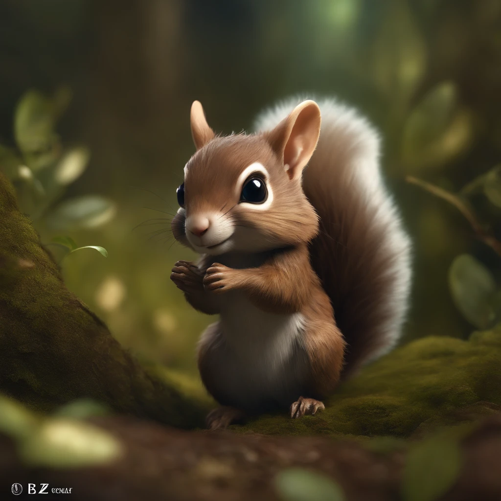 closeup angle of cute tiny little glowworms illuminating a bush, a detailed painting, cgsociety, detailed painting, artstation hd, high detail, cgsociety, photorealism, concept art, artstation hd, official art, bokeh ,(CBZBB:1.25),gremlin, fantasy style, in style of dark fantasy art, fairy tale style hobbit style, in the style of John Tolkien, Looks like creatures in clothes, ,gremlin looks like a squirrel((Squirrel)), huge ears with tassels, cute nose, Big fluffy tail, five toes, wear a vest with a hood, wearing a backpack, detailing, Hobbit-style house in a clearing under an oak tree, Squirrel Gremlin holds a large acorn in his paws, CBZBB,Cute, Small, baby, Beautiful, Fantasy art, deviant art, trending artstation, Digital Art, Detailed, Realistic, humanoid, character, tiny, Cinematic shot, cinematic portrait of a fairy squirrel, cute character, looks like a gremlin, looks like a mole, ,gremlin, squirrel-like, bright silver and brown, Big fluffy tail, Large tasseled ears,cute nose,summer in a vest with a hood, covered with silver fur, holding a large acorn in his paws, water, Burrow, tree roots stick out from the walls in the hole, mushrooms sticking out of the ground, Best Quality, Masterpiece, in style of dark fantasy art,真实感, Realism, tmasterpiece, Brad Jongsan walks in the jungle (Night of the Fireflies), (higly detailed: 1 1), rough face, natural skin, hiquality, NSFW, pretty eyes, (Detailed face and eyes), (s face: 1 2), tumult, Complementary, real-photo, ..........PSD, Lightweight Film Photography, sharp-focus, contrast lighting, Detail Skin, high resolution 8k, Crazy detailing, Realistic, professional photo of a, 8K UHD, dslr, soft light, hiquality, film grains, Fujifilm XT3, dark fantasy style, dark fantasy, fairy tale,