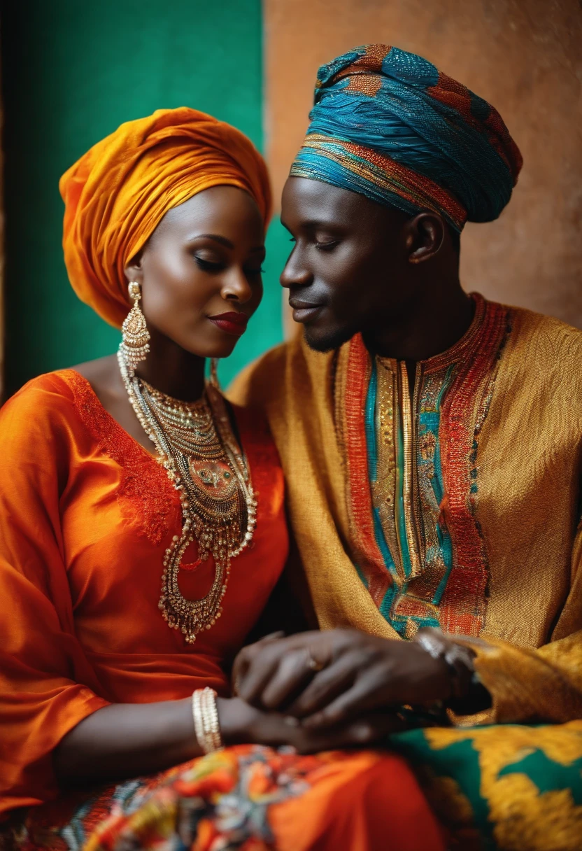 Beautiful Senegalese couple