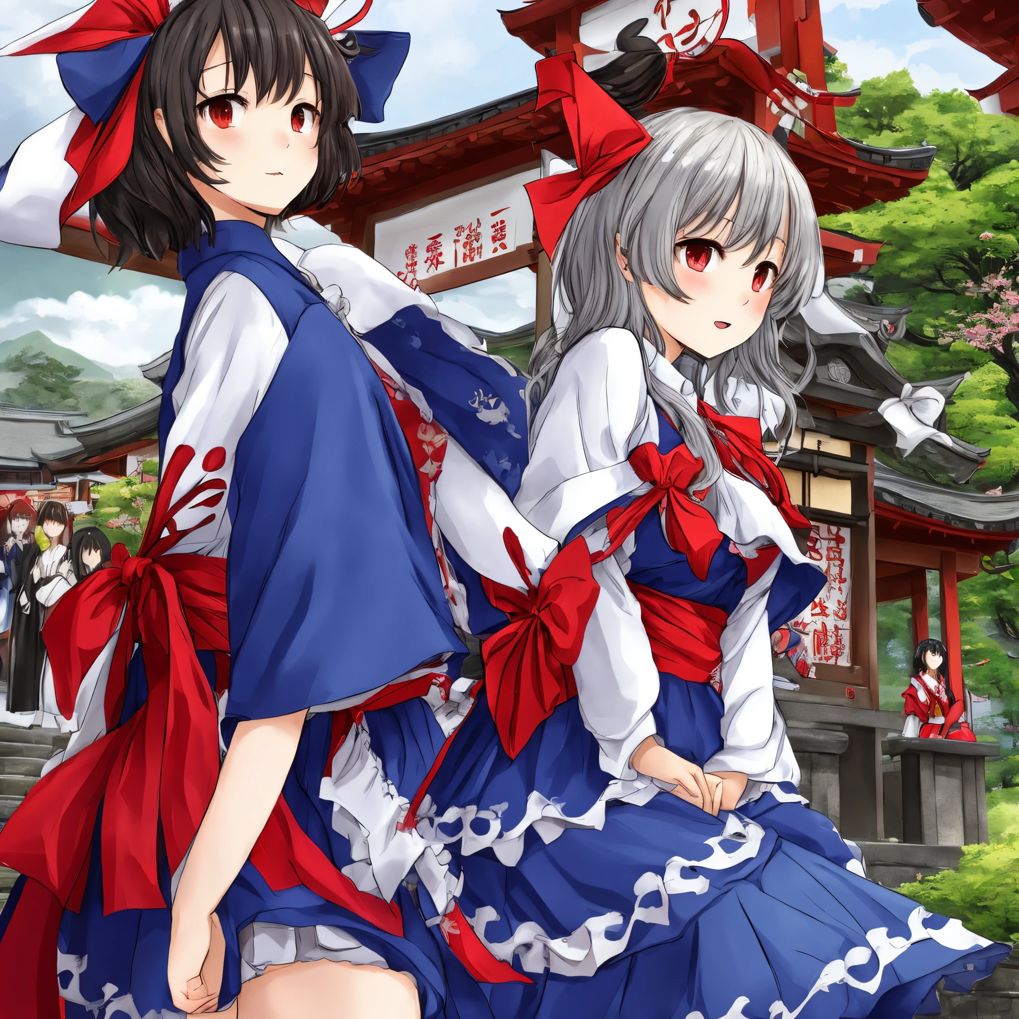 Touhou Project, Sendai Hakurei, Hakurei Shrine Maiden