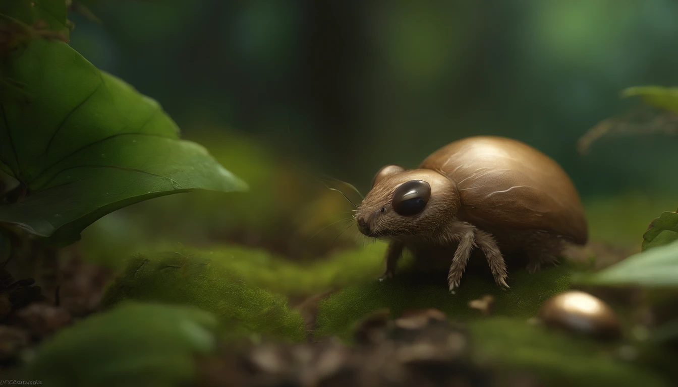 closeup angle of cute tiny little glowworms illuminating a bush, a detailed painting, cgsociety, detailed painting, artstation hd, high detail, cgsociety, photorealism, concept art, artstation hd, official art, bokeh ,(CBZBB:1.25), ((gremlin, taupe),Zhkute, fantasy forest, big huge oak, Huge roots stick out from the ground, the ground is strewn with grass, foliage nuts, mushrooms sticking out, Beautiful, Fantasy art, deviant art, trending artstation, huge acorn, tiny, Cinematic shot, cinematic portrait of a light forest, glade, rill, 真实感, Realism, tmasterpiece, Brad Jongsan walks in the jungle (Night of the Fireflies), (higly detailed: 1 1), rough face, natural skin, tousled, five toes, hiquality, NSFW, pretty eyes, (Detailed face and eyes), (s face: 1 2), tumult, Complementary, real-photo, ........PSD, Lightweight Film Photography, sharp-focus, contrast lighting, Detail Skin, high resolution 8k, Crazy detailing, Realistic, professional photo of a, 8K UHD, dslr, soft light, hiquality, film grains, Fujifilm XT3