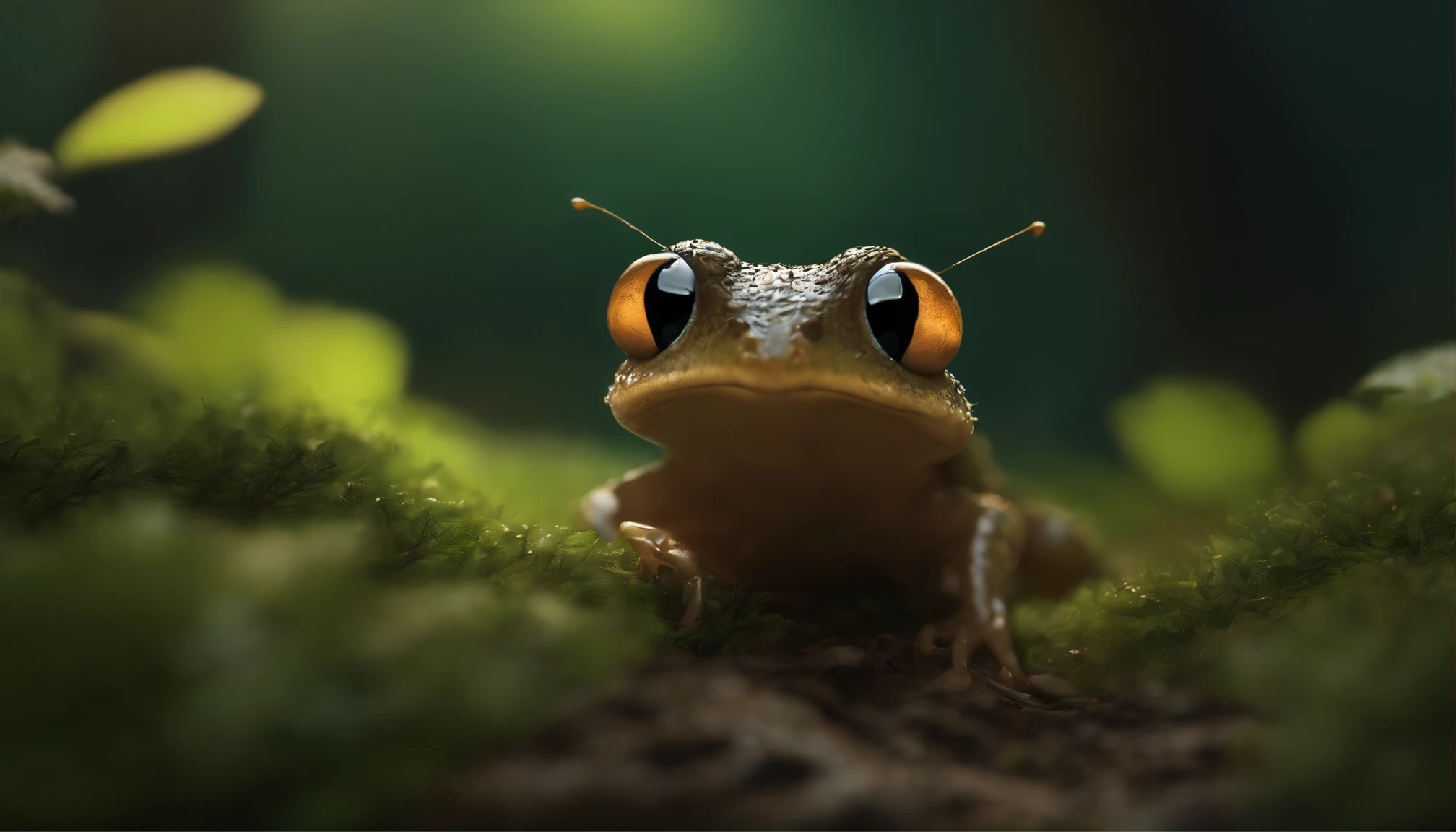Close-up angle of cute tiny fireflies, illuminating the bush, a detailed painting, cgsociety, Detailed painting, artstation hd, high detail, cgsociety, photo realism, Concept art, artstation hd, official arts, bokeh     ,(CBZBB:1.25), ((gremlin, taupe),Zhkute, fantasy forest, big huge oak, Huge roots sticking out of the ground, the ground is covered with grass, nut foliage, mushrooms sticking out, Beautiful, Fantasy art, deviant art, trending artstation, huge acorn, tiny, Cinematic shot, cinematic portrait of a light forest, glade, rill, 真实感, Realism, tmasterpiece, Large oak tree covered with leaves (Night of the Fireflies), (higly detailed: 1 noise, Complementary, real-photo, .........PSD, Lightweight Film Photography, sharp-focus, contrast lighting, Detailed description of oak, high resolution 8k, Crazy detailing, Realistic, professional photo of a, 8K UHD, dslr, soft light, hiquality, film grains, Fujifilm XT3