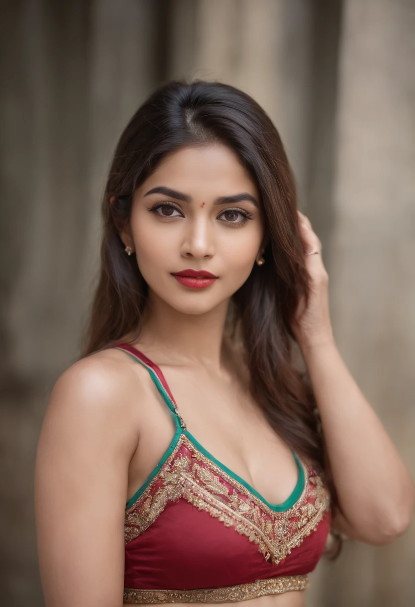 une femme de 26 à 35 ans en tenue de sport posant pour une photo, Déesse indienne, Beauté traditionnelle, Indien, Belle Déesse, Cosplay orné, en tailleur, Super mannequin indien, Belle jeune fille, femme magnifique, Asie du Sud-Est avec Long, Indien provocateur, magnifique belle femme, Tenue complexe, Esthétique hindoue, belle fille asiatique, Cliché extrêmement détaillé de la déesse, Une beauté à couper le souffle, gros seins, tenue de gymnastique