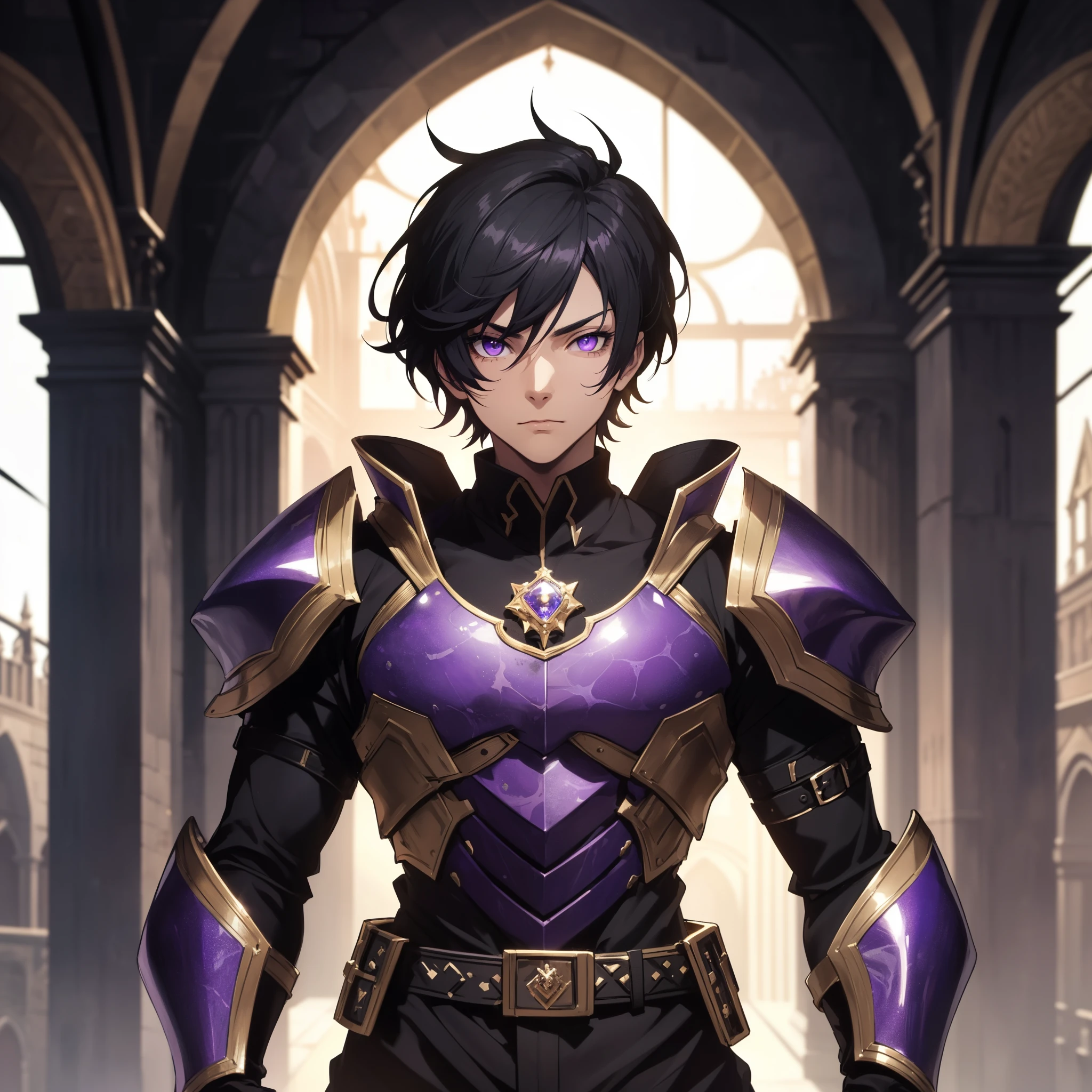 128K Ultra High Definition,
128K Ultra High Quality,
128K Ultra High Resolution,
Best Definition,
Best Quality,
Best Resolution,
Perfectly Detailed,
Perfectly Designed,
Extremely Detailed,
Extremely Designed,
Hyper Detailed,
Hyper Definition,
Hyper Quality,
Hyper Resolution,
Masterpiece,
(((Anime))),
Body Shot,
(((Boy))),
Handsome,
Muscular Body,
(((Black Mid Hair))),
(((Purple Eyes))),
(((Hyper Detailed & Perfectly Designed With Ultra High Quality Obsidian Warlord Armor))),
(((Inside Of Medieval Royal Palace Background Scenery))),